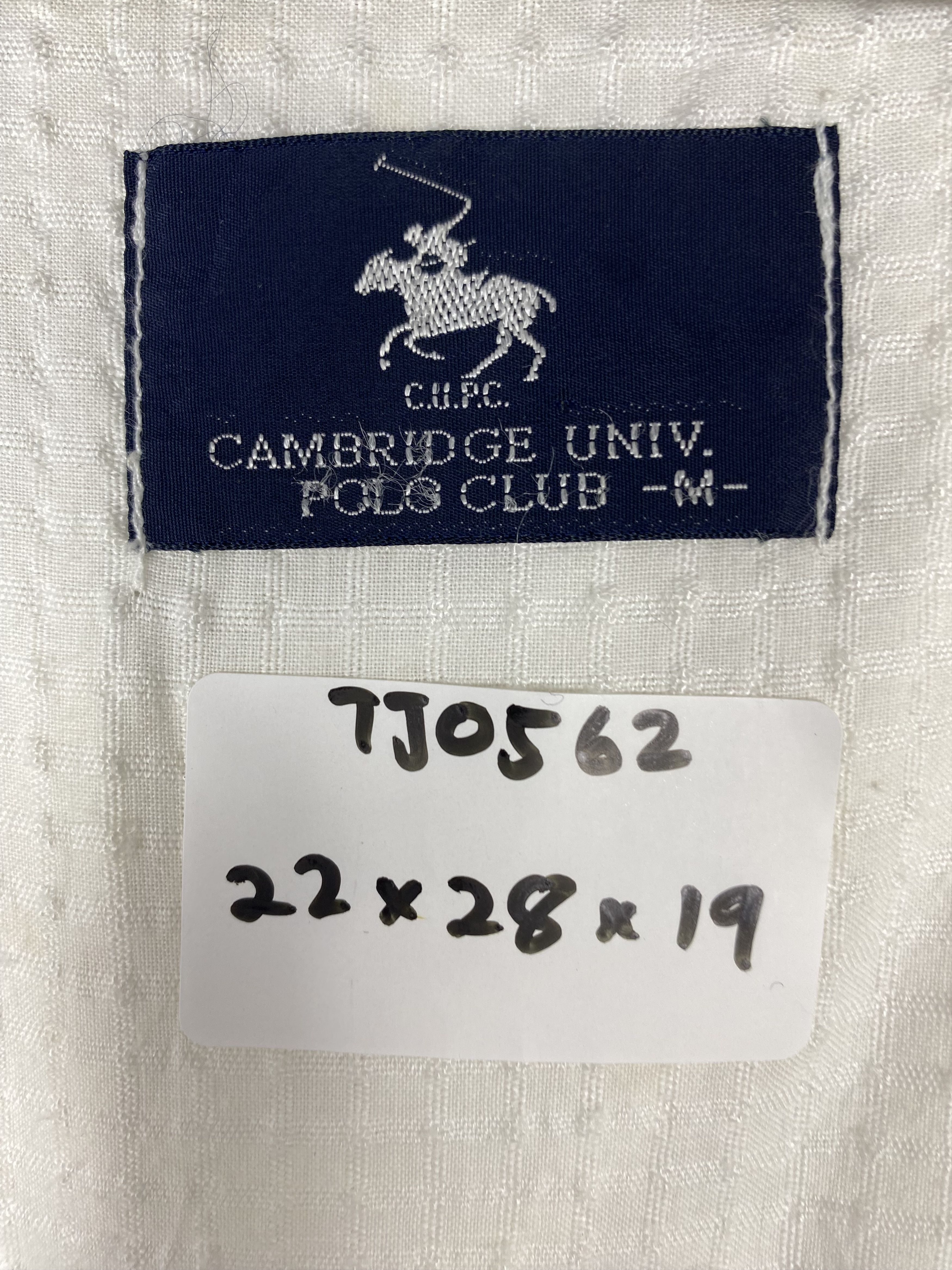 Vintage Vintage Cambridge Univ Polo Club Hoodie Light Jacket Size US M / EU 48-50 / 2 - 11 Thumbnail
