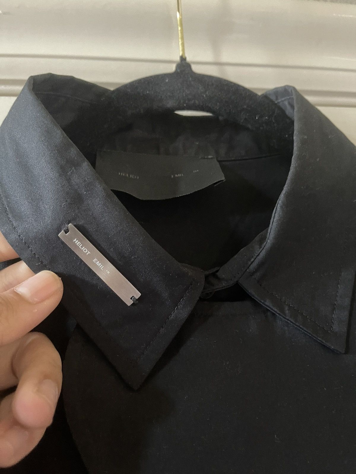 Heliot Emil Heliot Emil Asymmetrical Dress Shirt Size US L / EU 52-54 / 3 - 2 Thumbnail