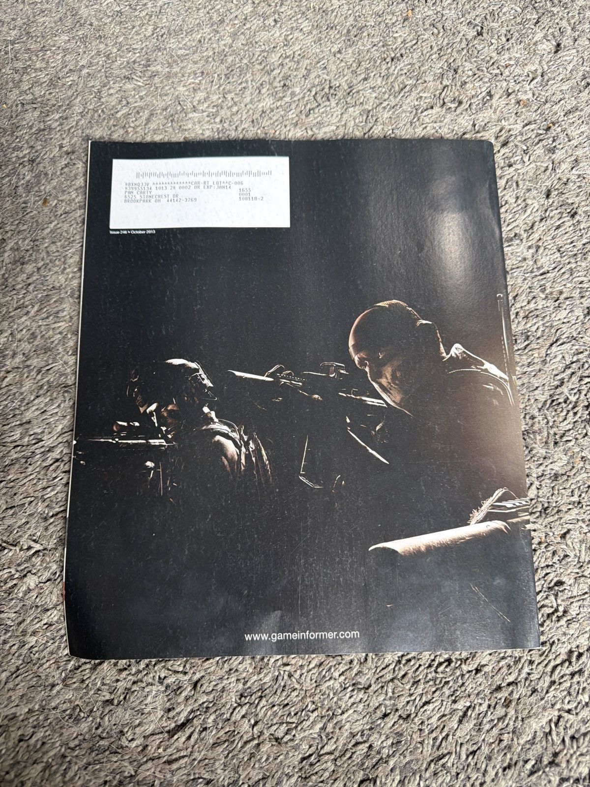 Hypebeast 2013 Game Informer Volume XXIII Number 10 Issue 246 Size ONE SIZE - 2 Thumbnail