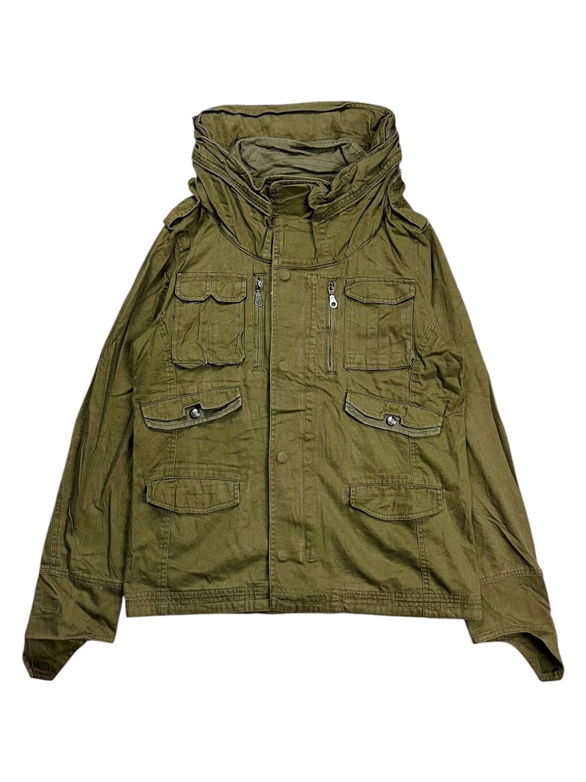 If Six Was Nine 2000s In The Attic - Apocalypse Cyber Bono Jacket Size US M / EU 48-50 / 2 - 3 Thumbnail
