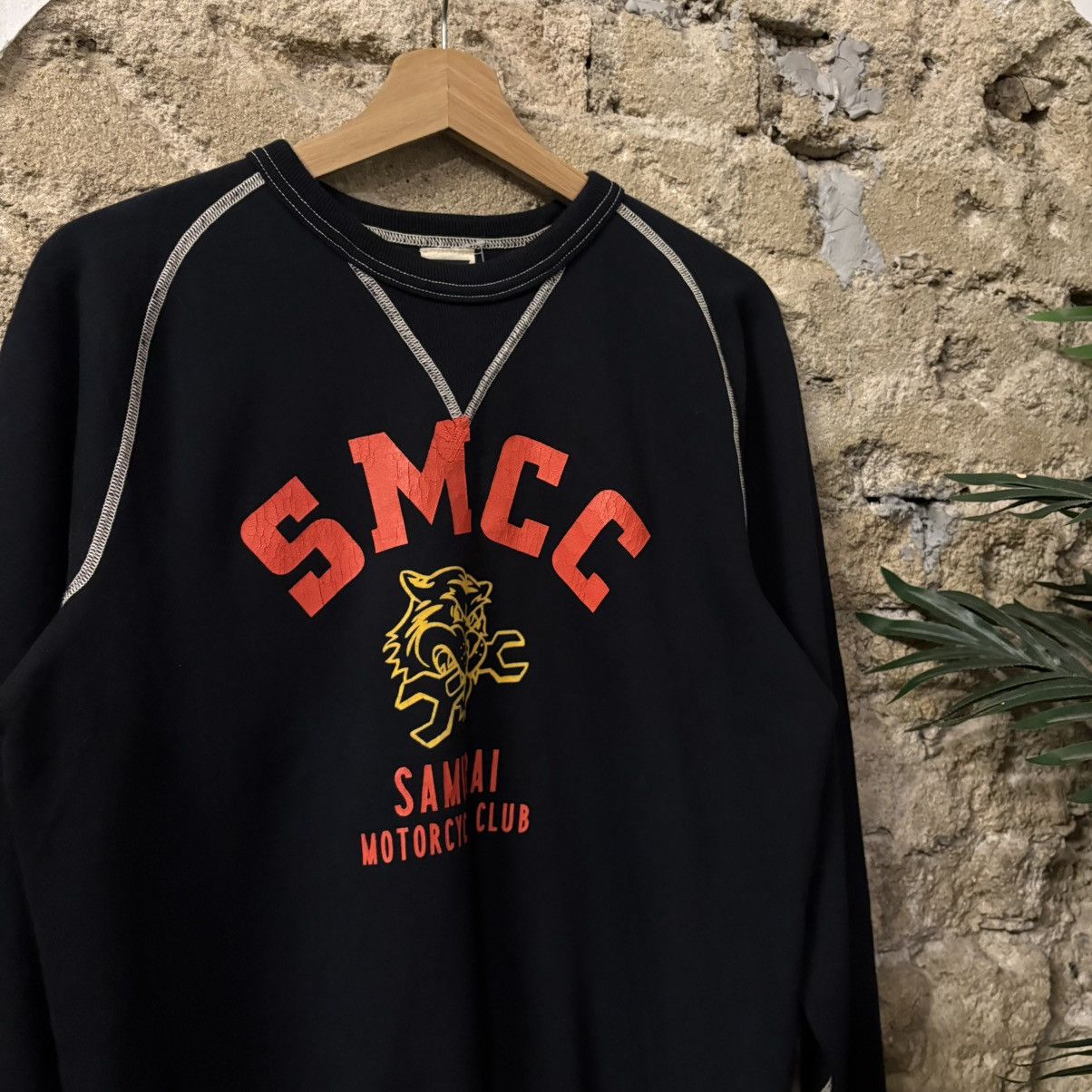 Samurai Jeans Japanese Samurai Motorclub Crewneck Size US M / EU 48-50 / 2 - 2 Thumbnail
