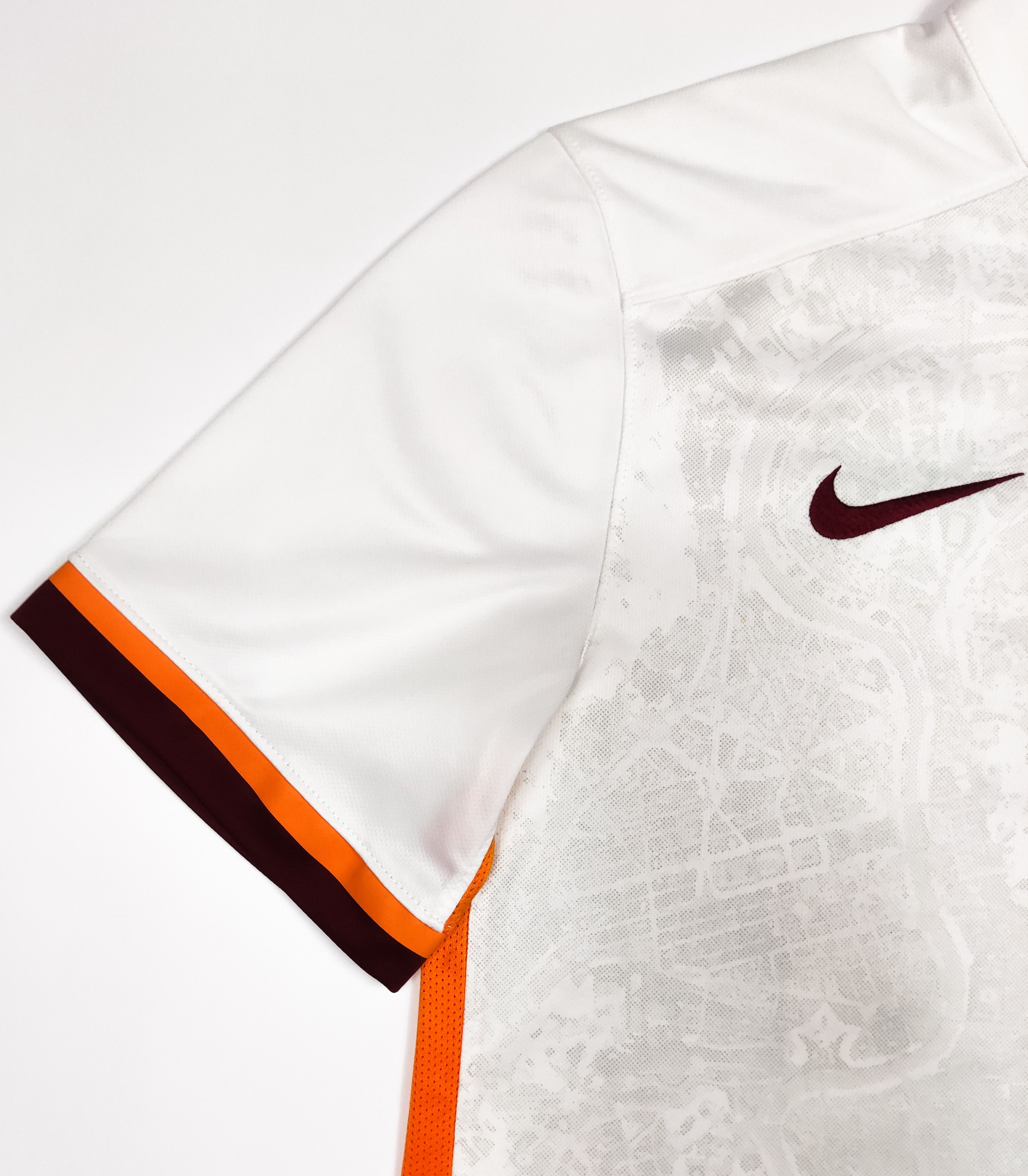 Adidas Totti #10 AS Roma 2015 2016 Nike Away Original Italy Size US S / EU 44-46 / 1 - 12 Thumbnail