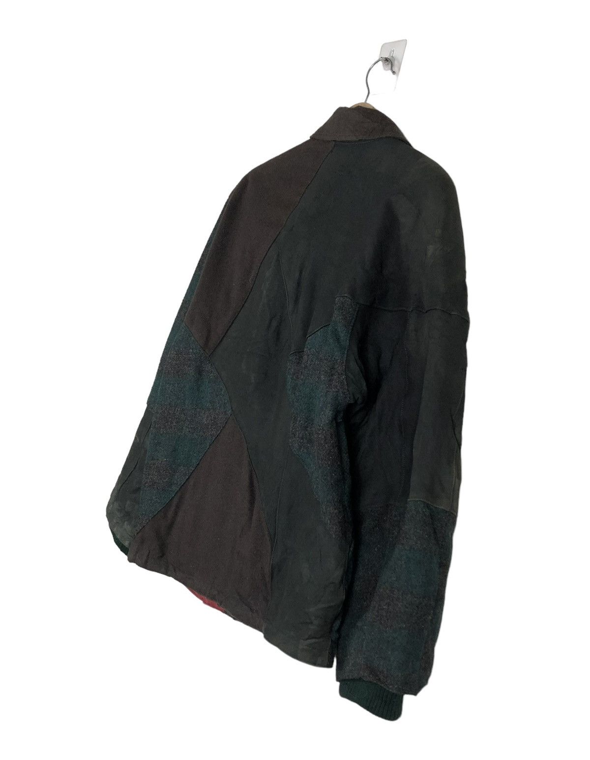Enrico Coveri 🔥VINTAGE SUEDE BOMBER LEATHER JACKET ENRICO COVERI ITALY Size US M / EU 48-50 / 2 - 10 Thumbnail