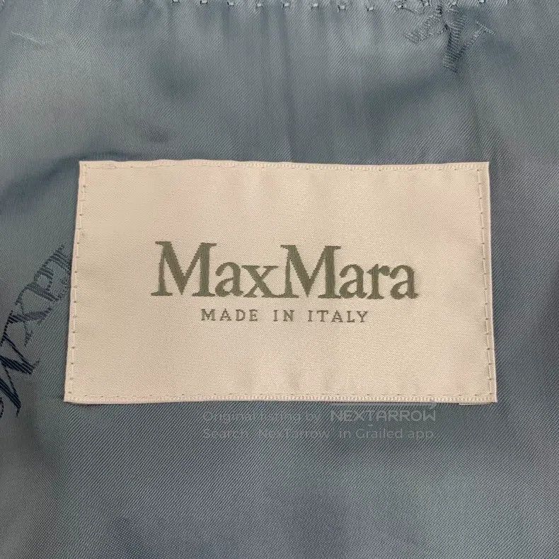 Other Max Mara Blue Camel Hair Hooded Belted Long-Sleeve Coat Size XS / US 0-2 / IT 36-38 - 5 Thumbnail