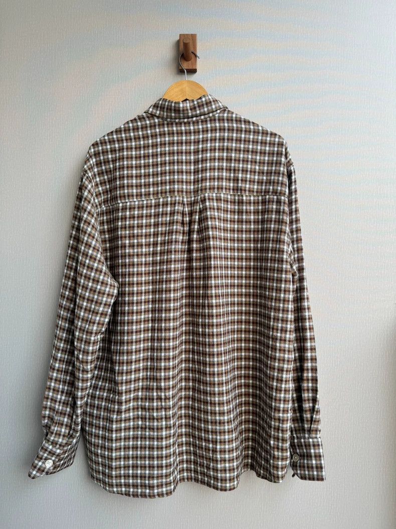 Our Legacy Our Legacy size50 Brown plaid shirt with long sleeves Size US M / EU 48-50 / 2 - 4 Thumbnail