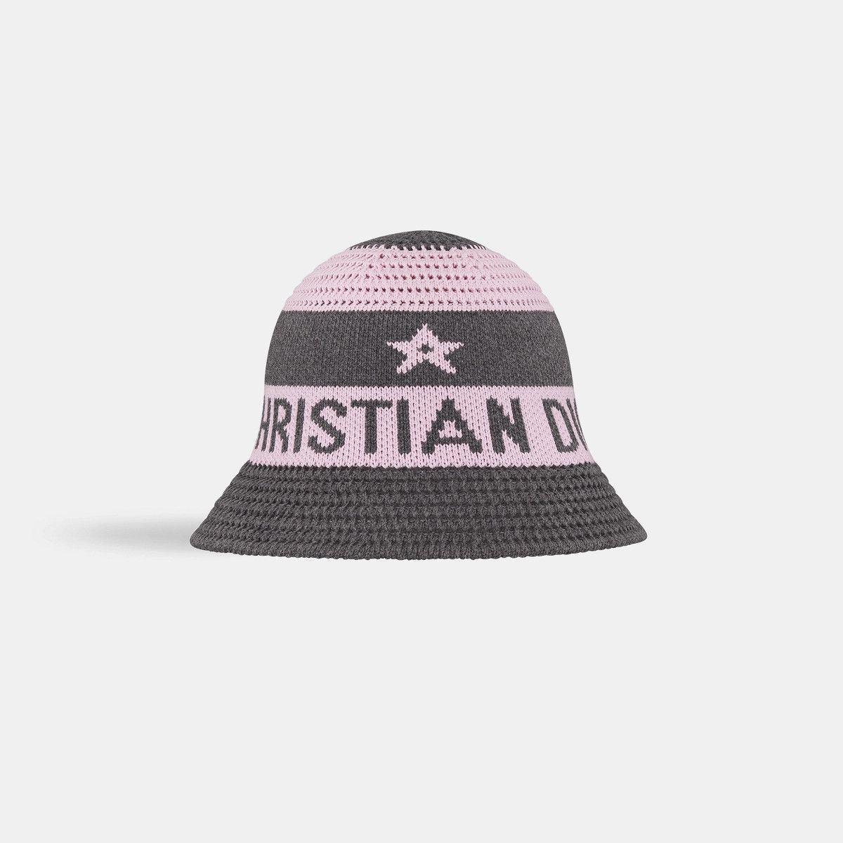 Dior o1bcso1str0226 Size:OS/D-Tulipe Cloche in Pink/Grey Size ONE SIZE - 2 Thumbnail