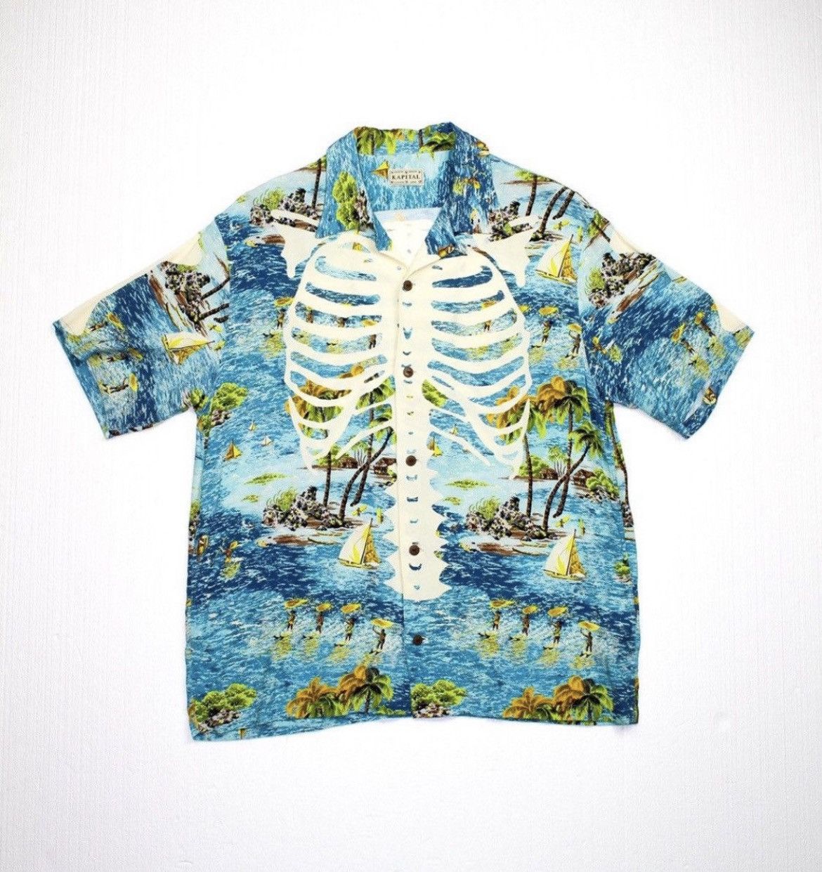 Kapital Kapital bone rayon aloha shirts size 3 Size US L / EU 52-54 / 3 - 1 Thumbnail