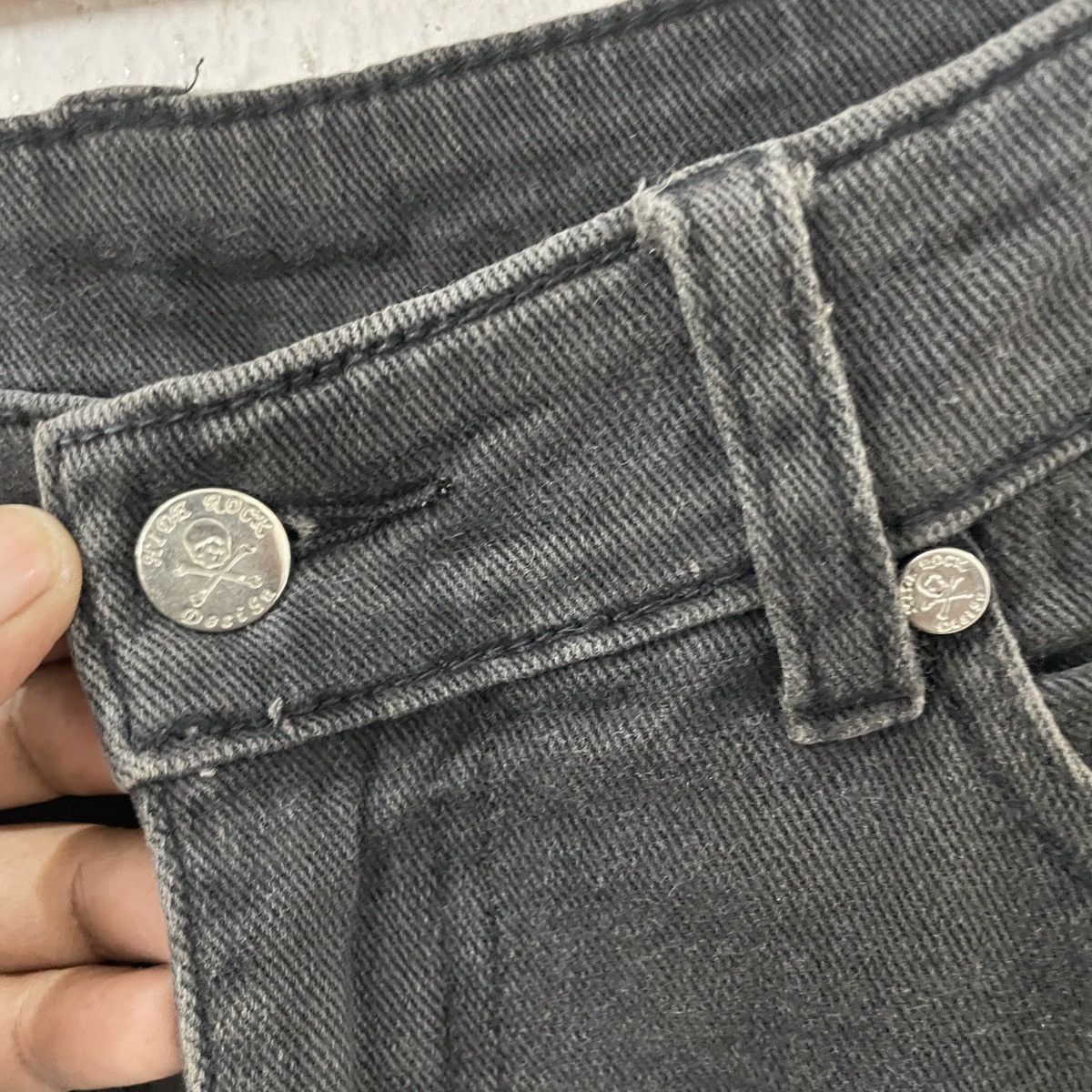Seditionaries Vintage Hide Rock Design Punk Style Denim Size 30" / US 8 / IT 44 - 6 Thumbnail