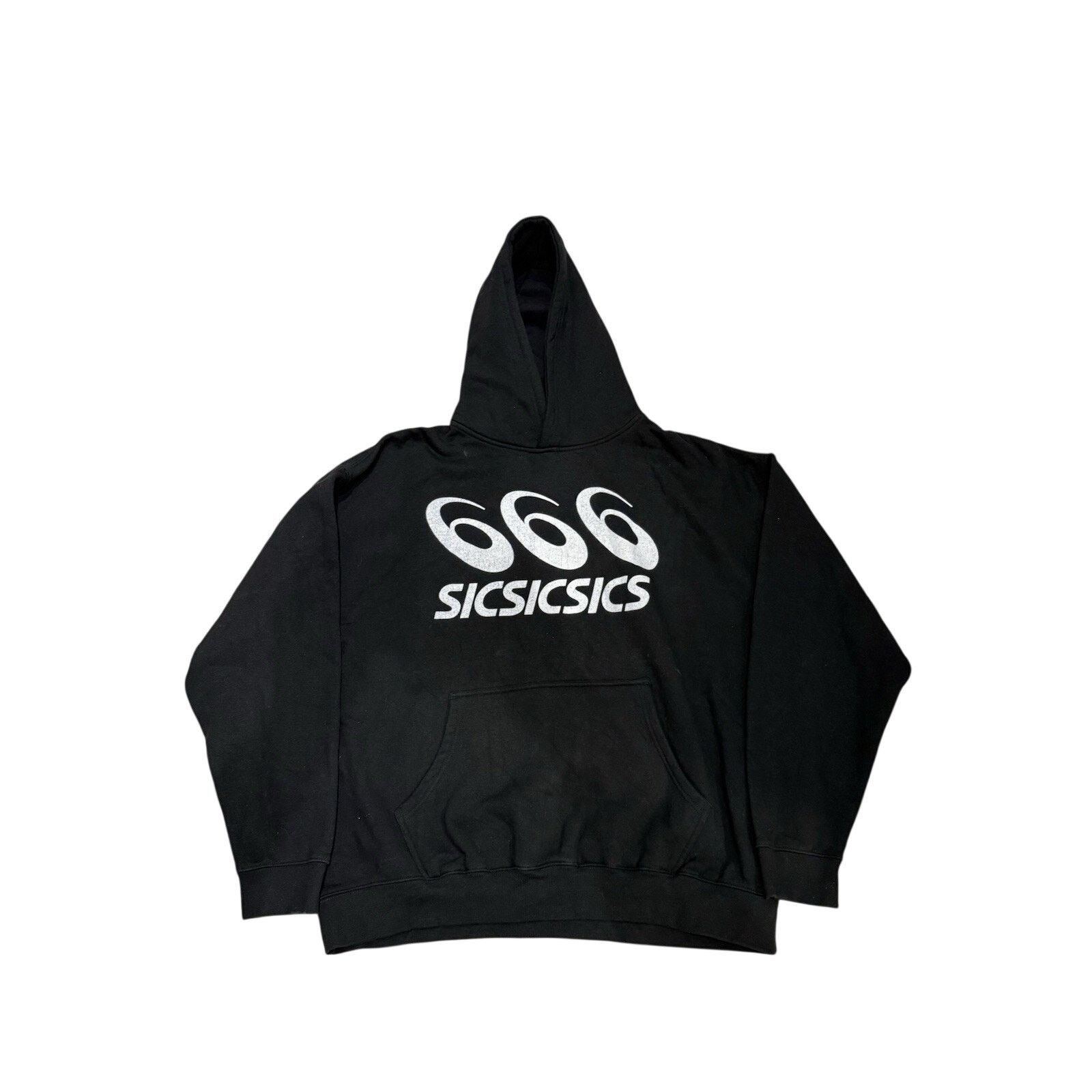 Asics ASICS STYLE SICSICSICS Heavyweight Hoodie “666” Size US XXL / EU 58 / 5 - 1 Thumbnail