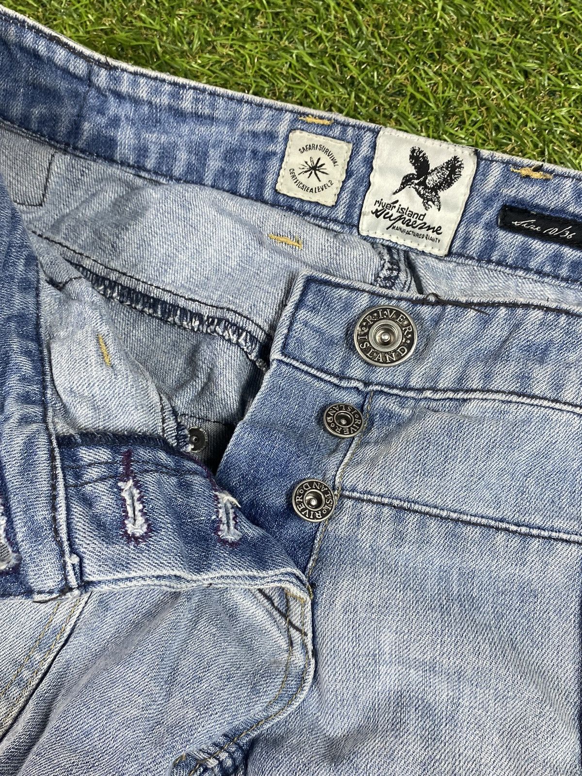Japanese Brand Vintage 90s Japanese jeans denim streetwear style size Size 28" / US 6 / IT 42 - 4 Thumbnail