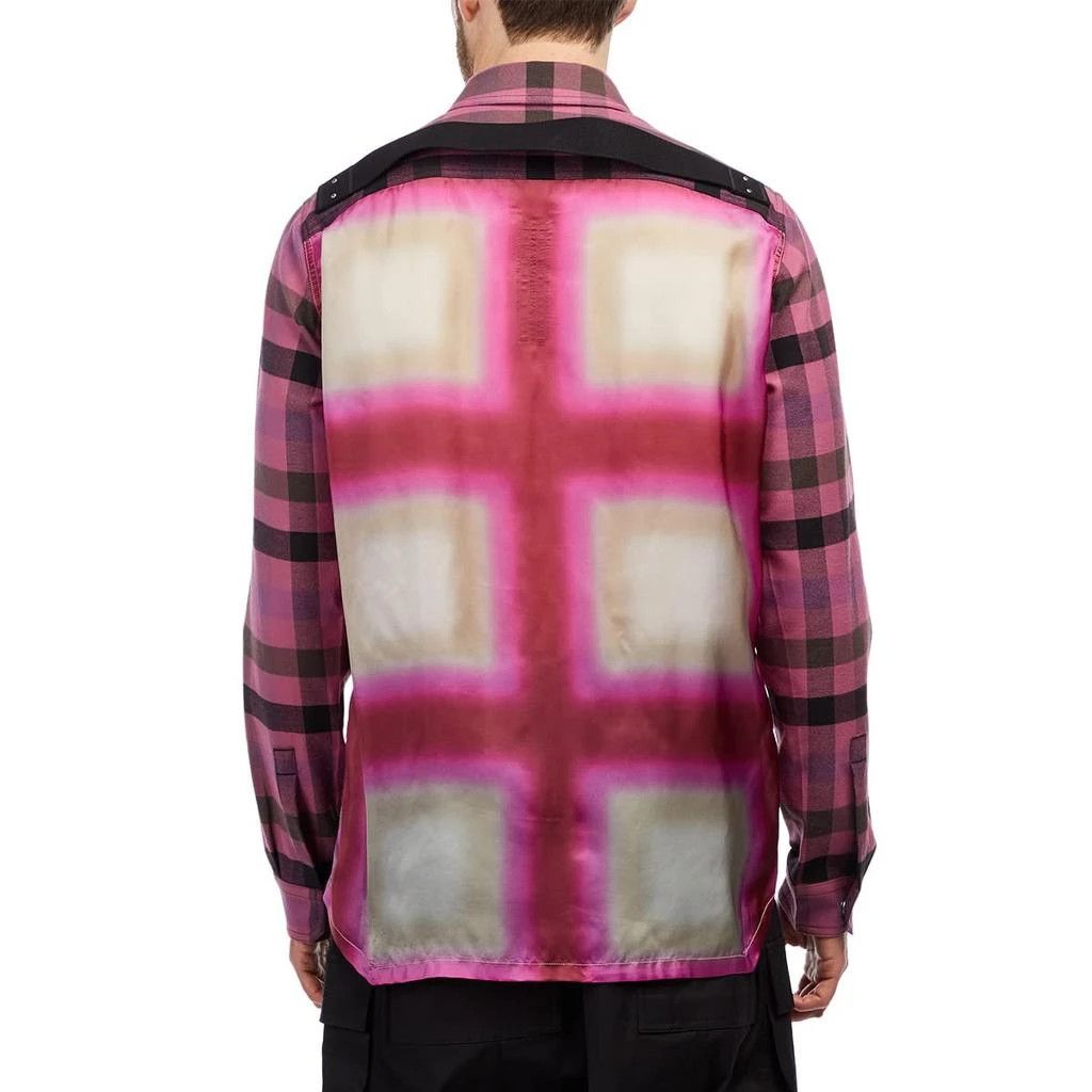 Rick Owens o1y0325 Checked Shirt in Multicolor Size US M / EU 48-50 / 2 - 4 Thumbnail