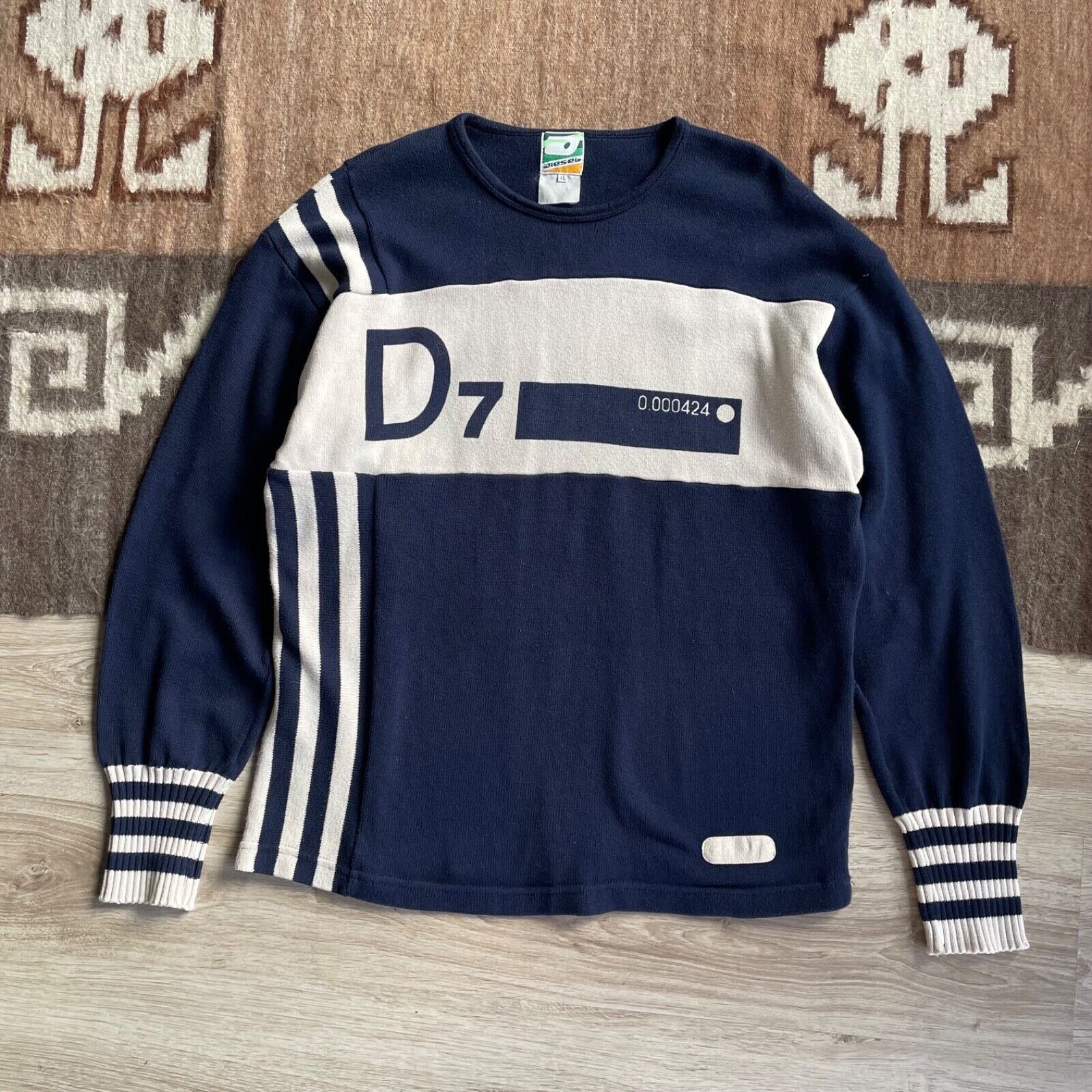 Diesel Diesel Vintage y2k Cotton Sweater 8583AC Size US XL / EU 56 / 4 - 2 Thumbnail