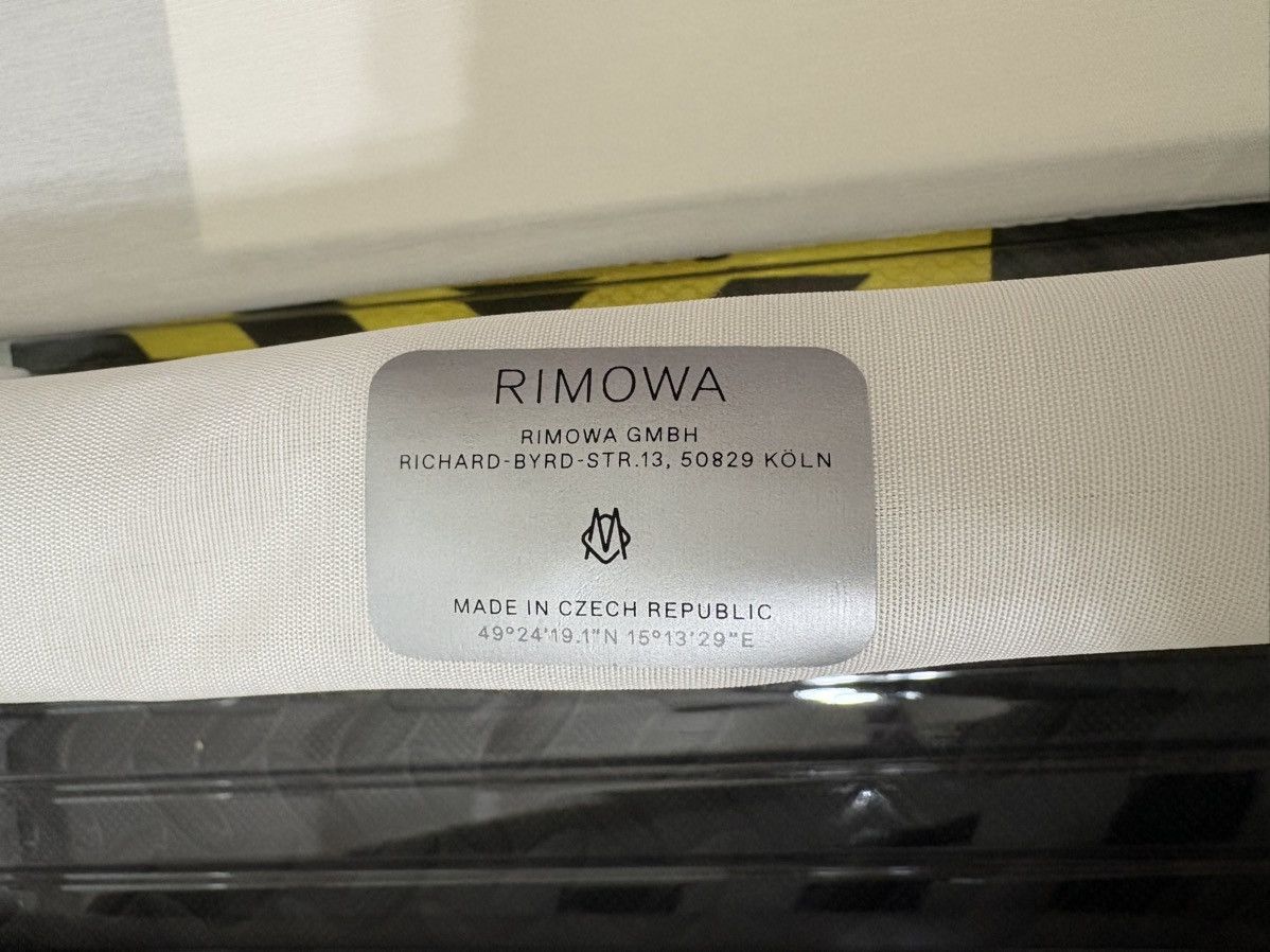 Off-White Off-White x Rimowa See Through 47L Luggage Case Size ONE SIZE - 12 Thumbnail