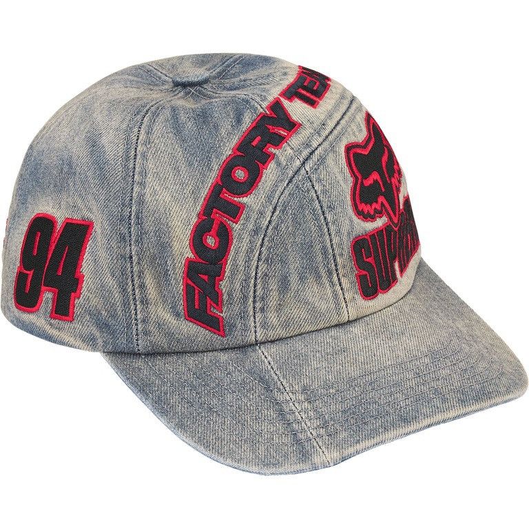 Supreme Supreme Fox Race 6-Panel Hat FW25 Size ONE SIZE - 2 Thumbnail