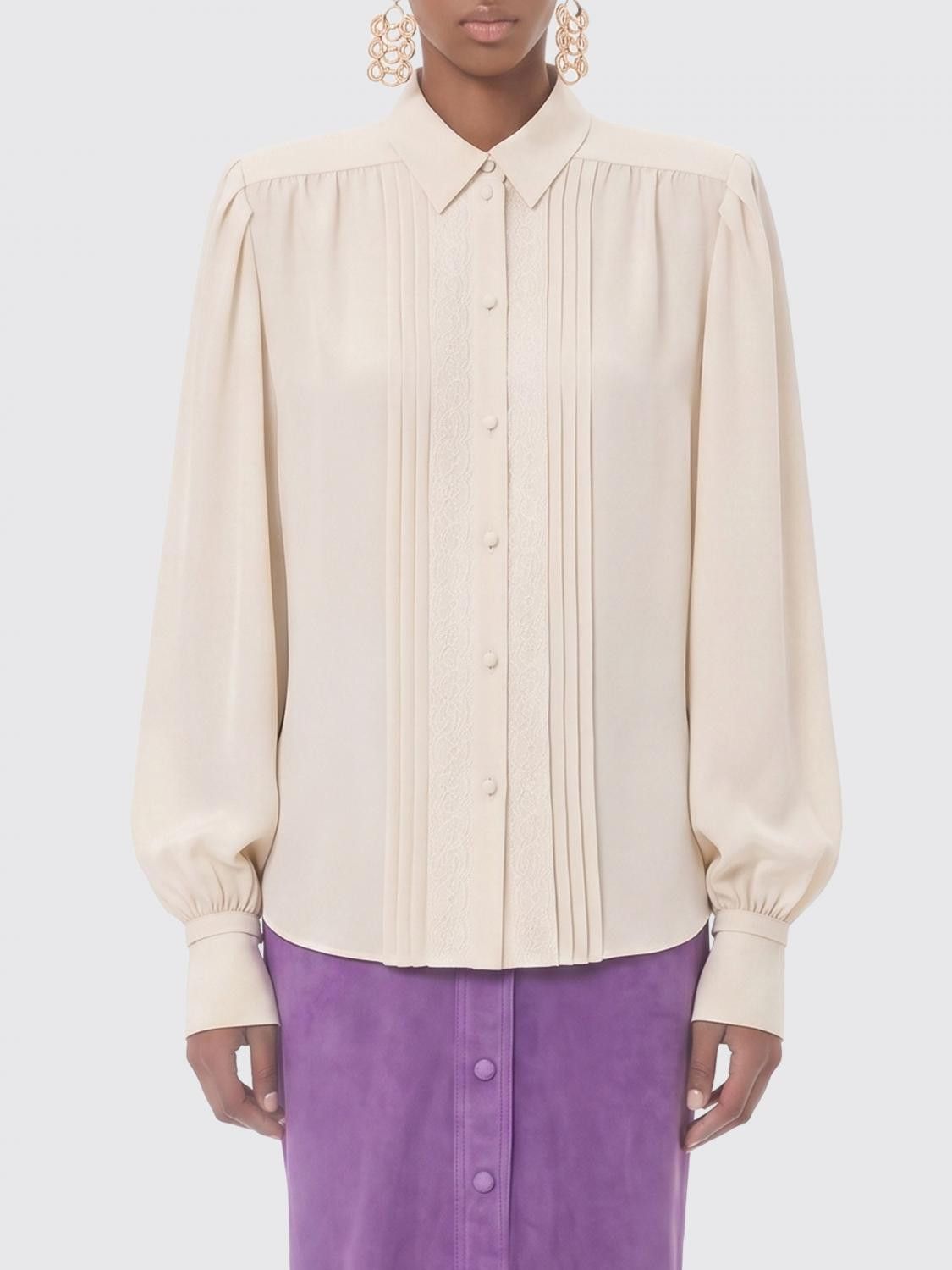 Valentino Valentino Shirt Woman Cream Size M / US 6-8 / IT 42-44 - 1 Thumbnail