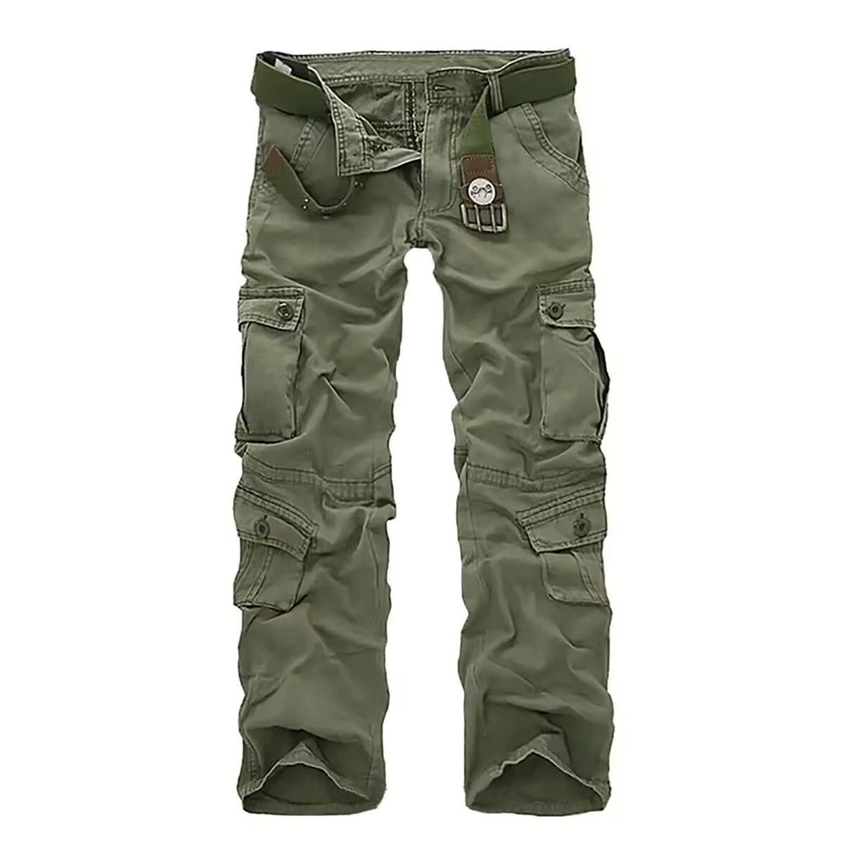 Japanese Brand × Vintage Streetwear Cargo Army Green Jeans Pants Size US 40 / EU 56 - 1 Thumbnail