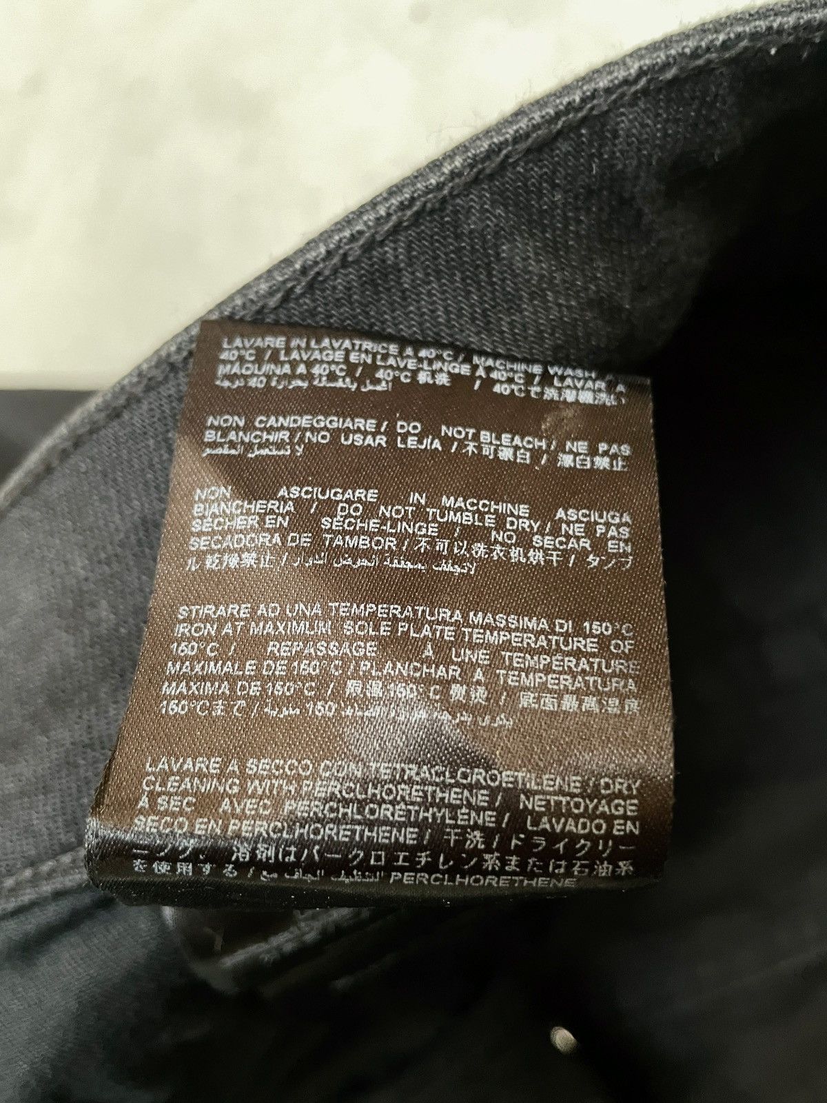Marcelo Burlon Marcelo Burlon Distressed Black Denim Jeans 30 Italy Size US 30 / EU 46 - 20 Thumbnail