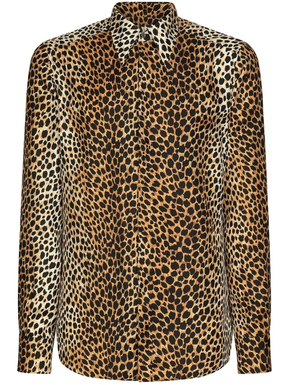 Other Leopard Print Long-Sleeve Shirt – Bold Statement Style Size US M / EU 48-50 / 2 - 1 Thumbnail