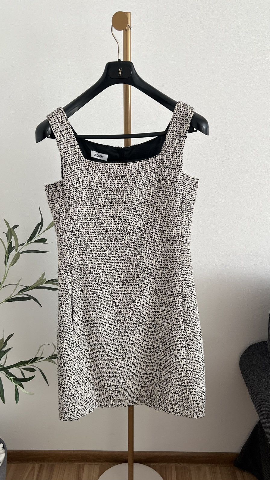 Moschino Moschino vintage midi dress tweed Size M / US 6-8 / IT 42-44 - 1 Thumbnail
