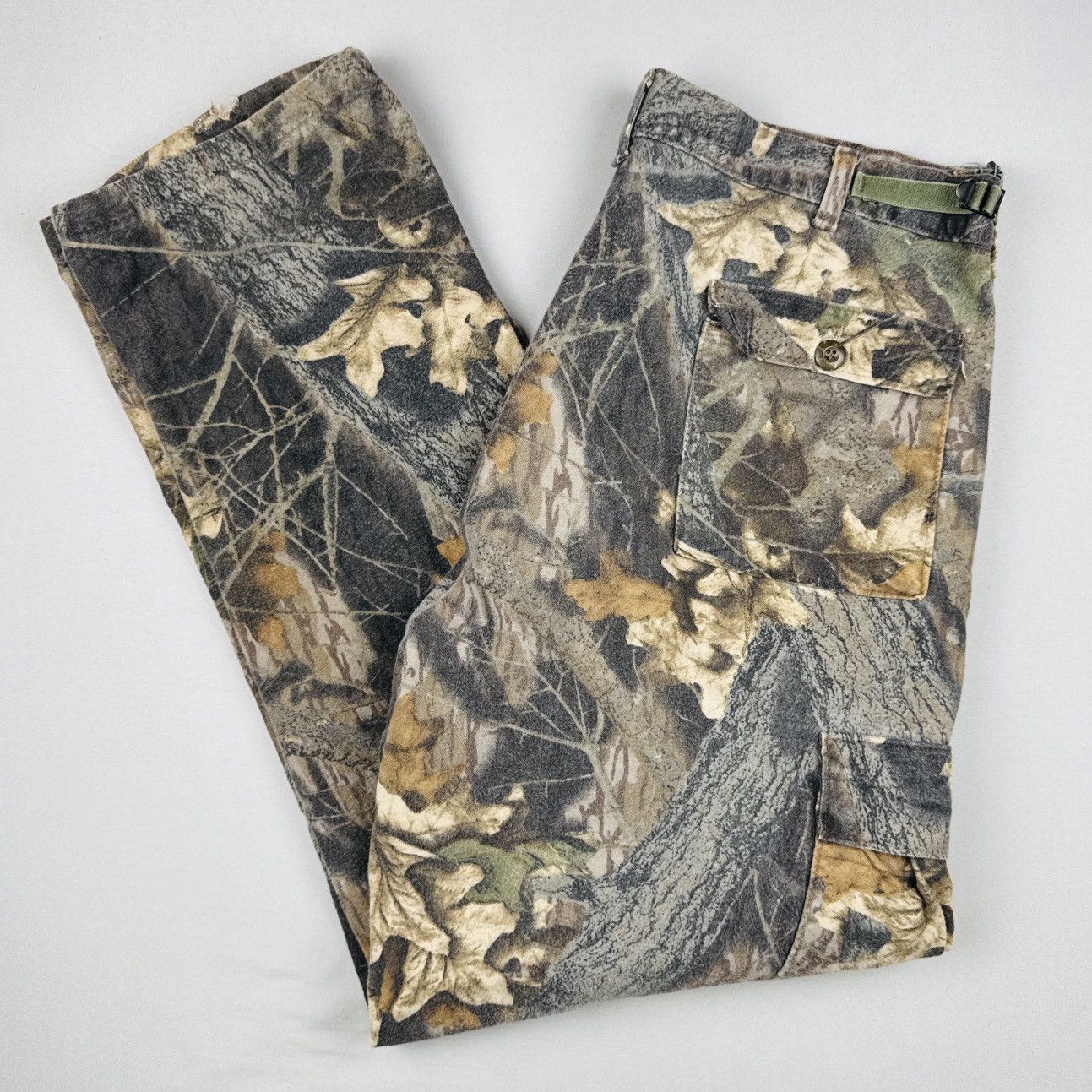 Mossy Oaks Vintage Mossy Oak Camo Cargo Pants USA Made Chamois Large Size US 36 / EU 52 - 1 Thumbnail