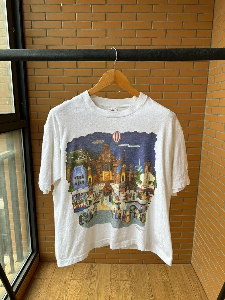 Vintage Vintage Tee 90s Melanie Taylor Kent Design 2505-Nextarrow Size US XL / EU 56 / 4 - 1 Thumbnail