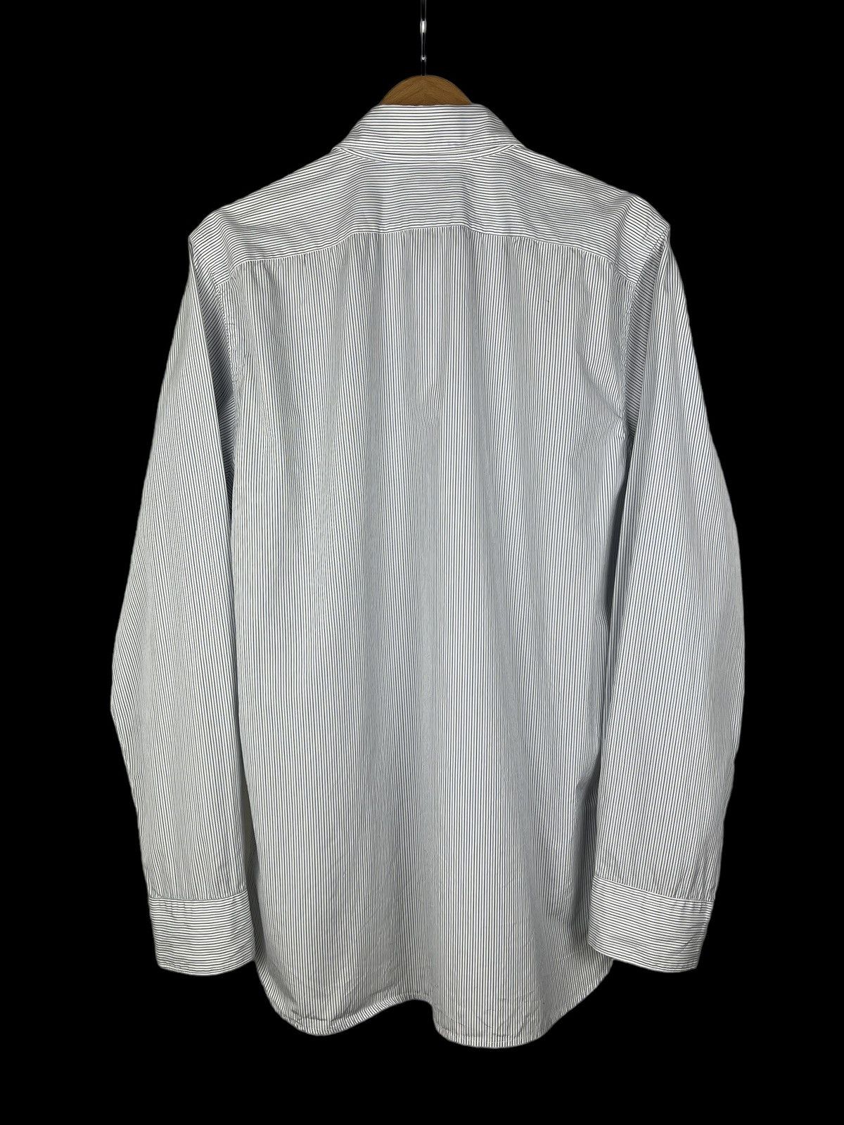 Jil Sander Jil Sander Stripes Button Up Shirt Size US L / EU 52-54 / 3 - 2 Thumbnail