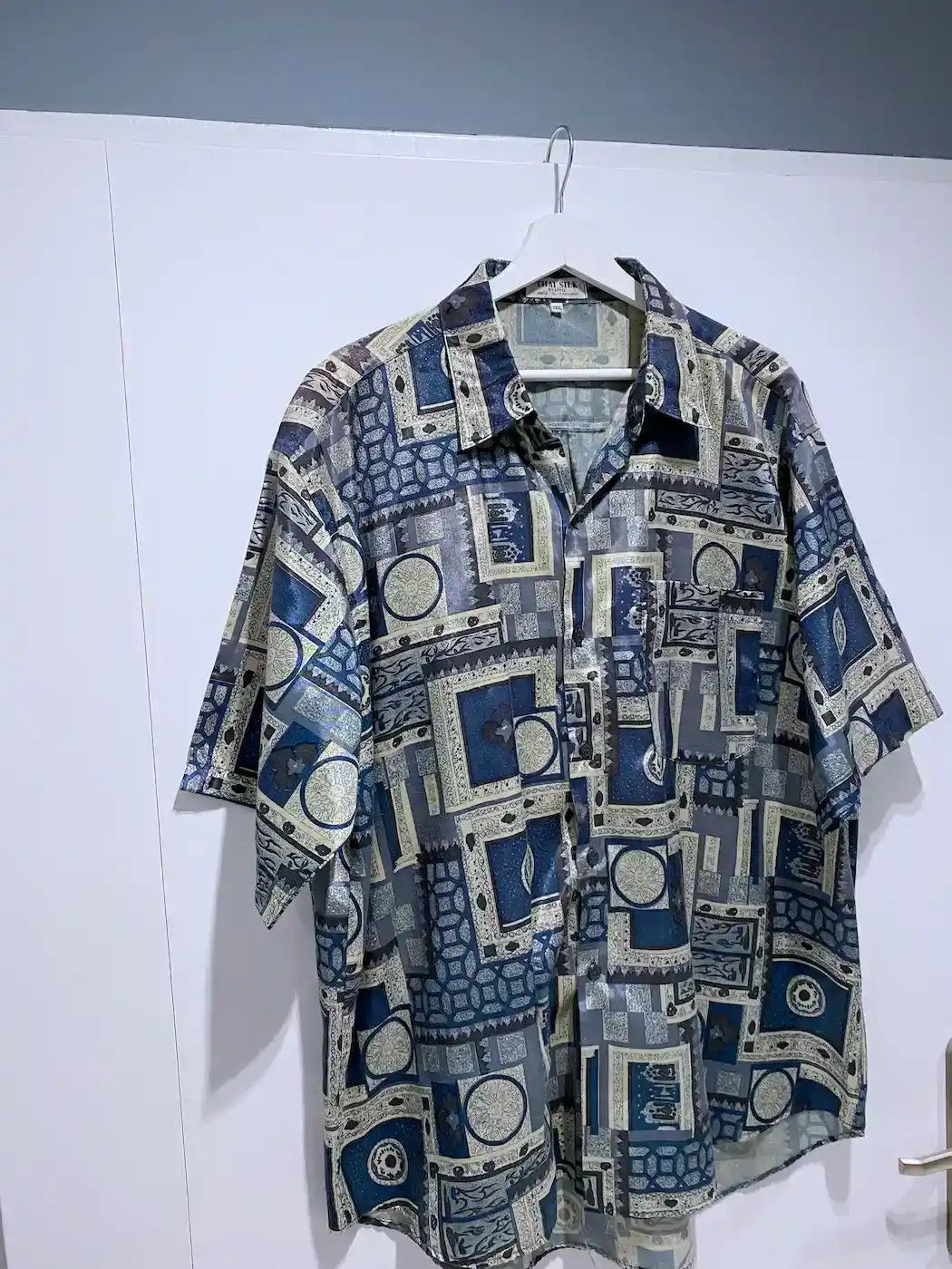SikSilk  Vintage thai silk shirt 100% Silk size XXL | Grailed