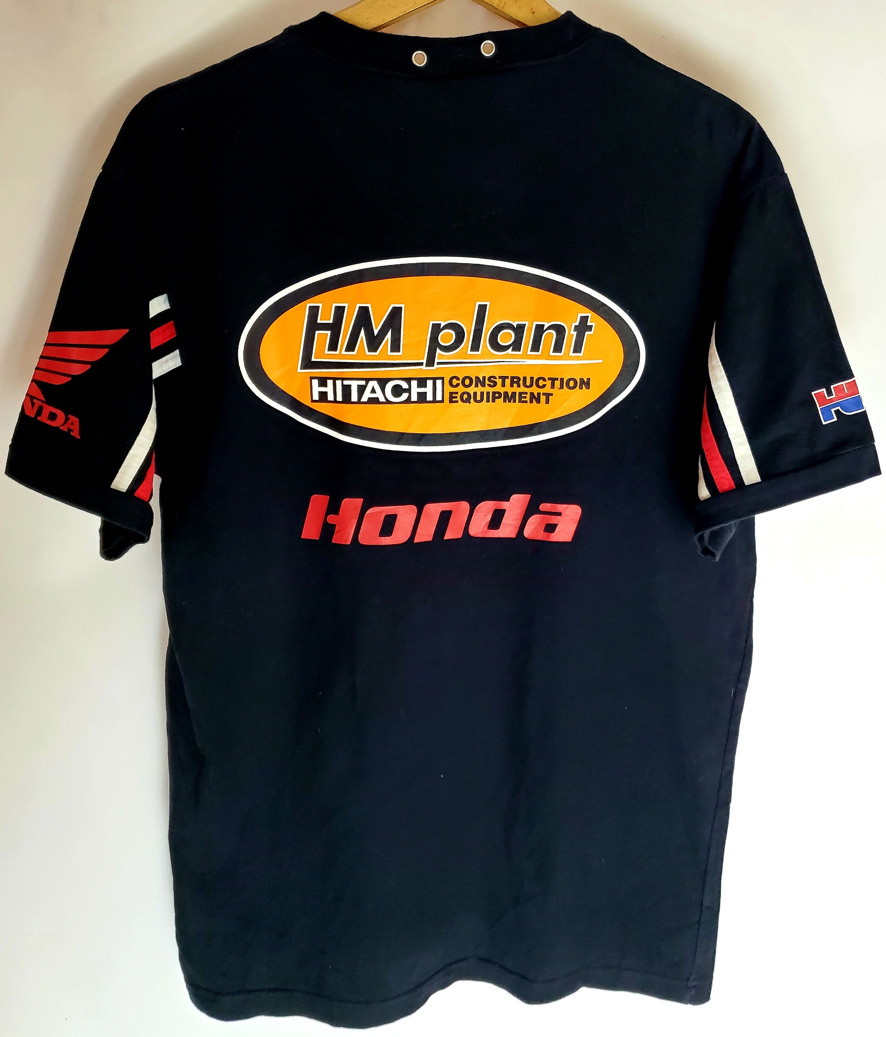 Honda × Vintage Vintage Honda Hm plant Hitachi Tshirt size M perfect conditi Size US M / EU 48-50 / 2 - 4 Thumbnail