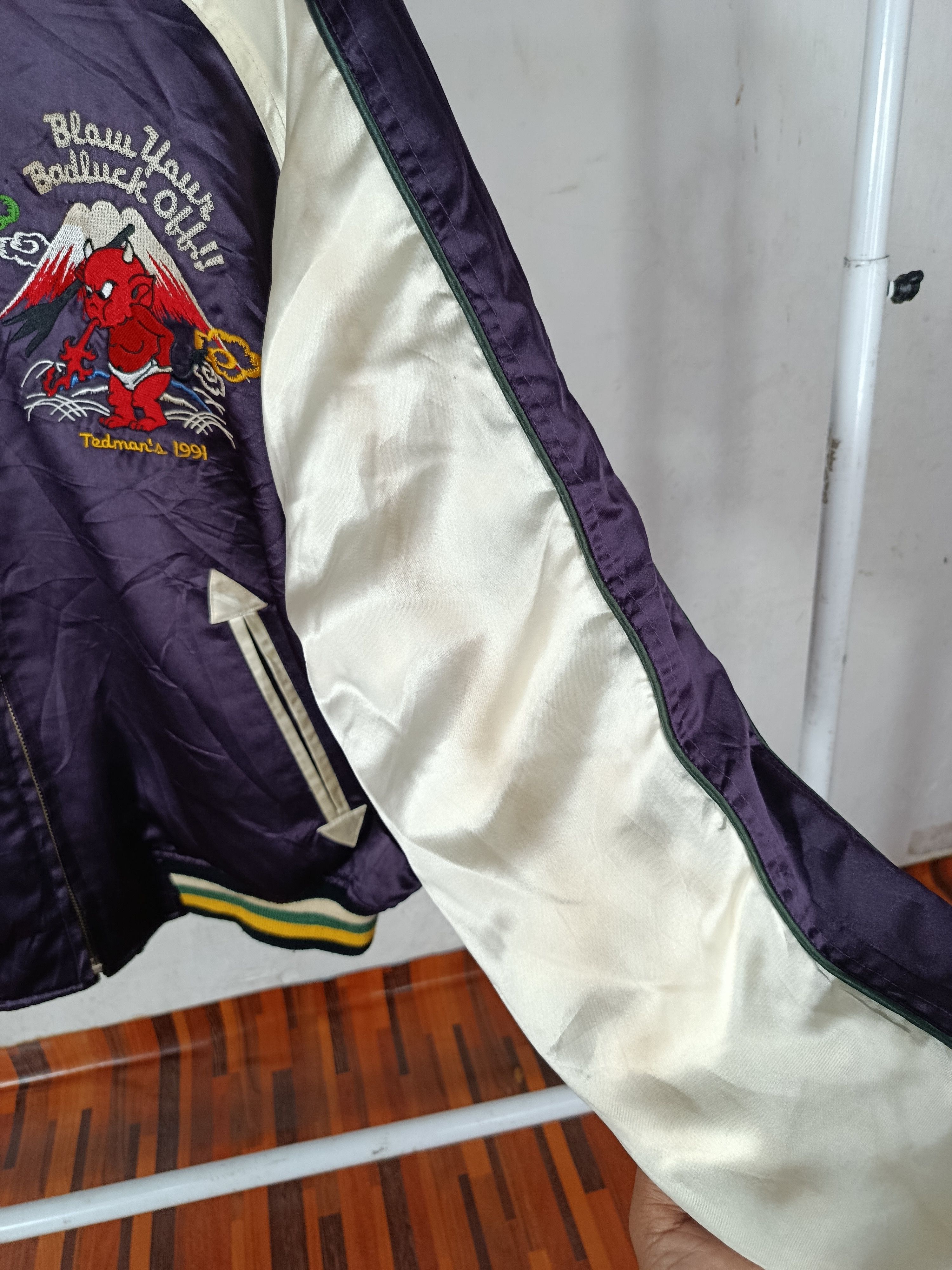Other Ted Company Japanese Traditional Bomber Reversible Jacket Size US S / EU 44-46 / 1 - 8 Thumbnail