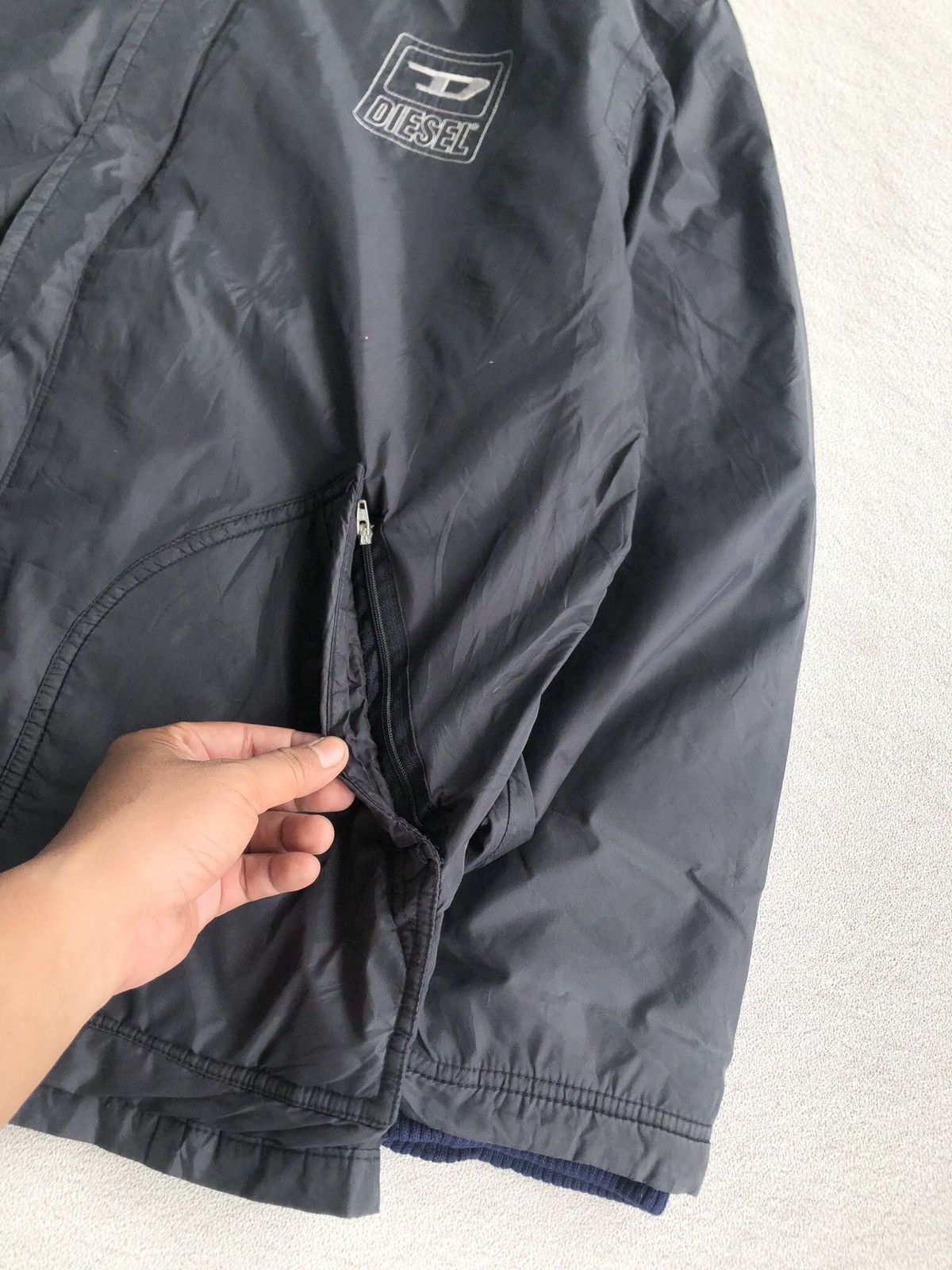 Diesel Rare ‼️ 2000's Diesel punk label iconic big logo jacket Size US M / EU 48-50 / 2 - 8 Thumbnail