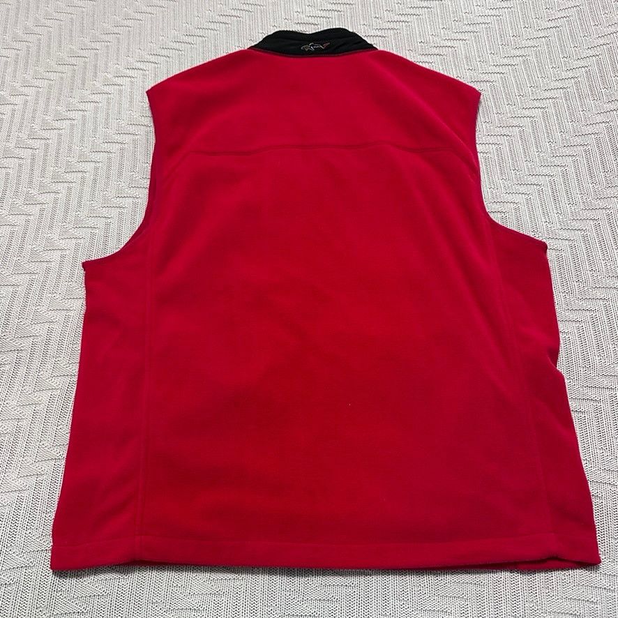 Greg Norman Greg Norman red fleece vest size XL Size US XL / EU 56 / 4 - 2 Thumbnail