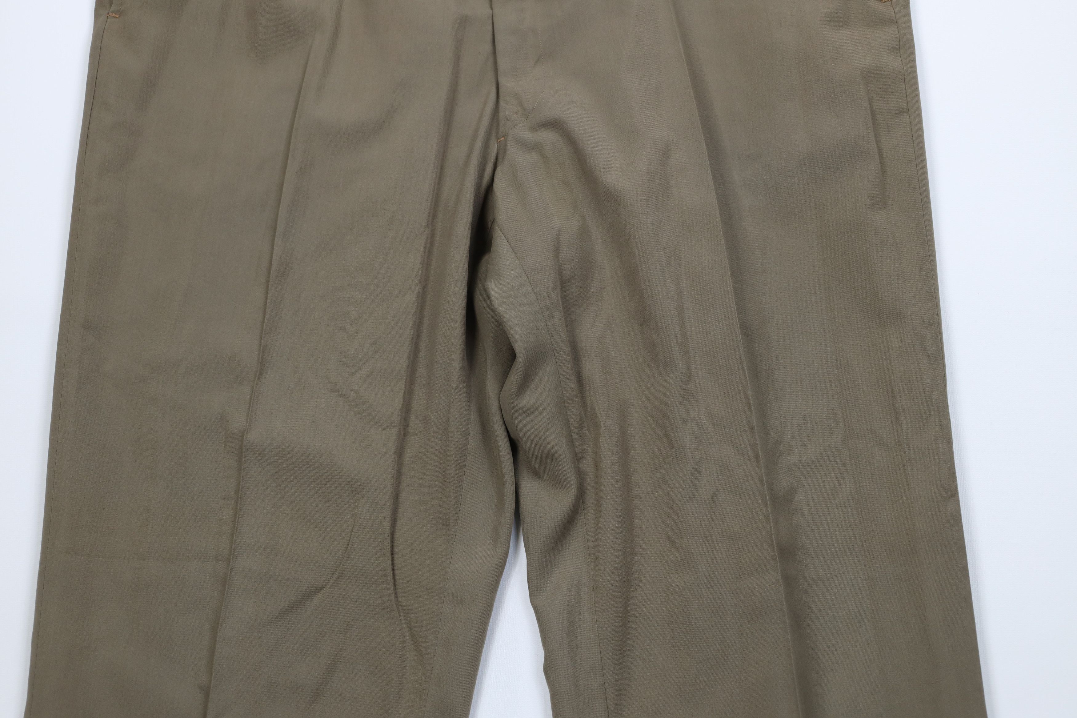 Vintage Vintage 50s 60s Streetwear Gabardine Wide Leg Pants USA Size US 36 / EU 52 - 3 Thumbnail