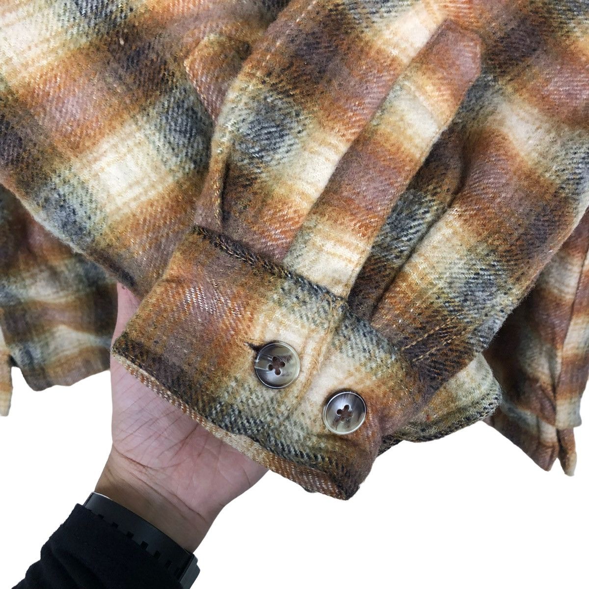 Flannel 💥90’s Issey Miyake Seahop Flannel Jacket Tartan Design Size US M / EU 48-50 / 2 - 11 Thumbnail