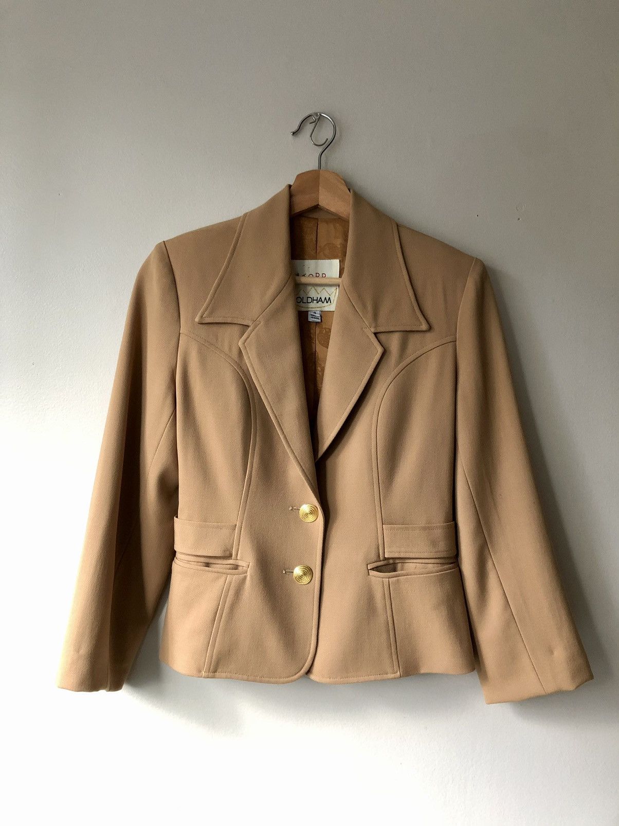 Todd Oldham Runway FW95 Wool/Silk Western Blazer Outerwear