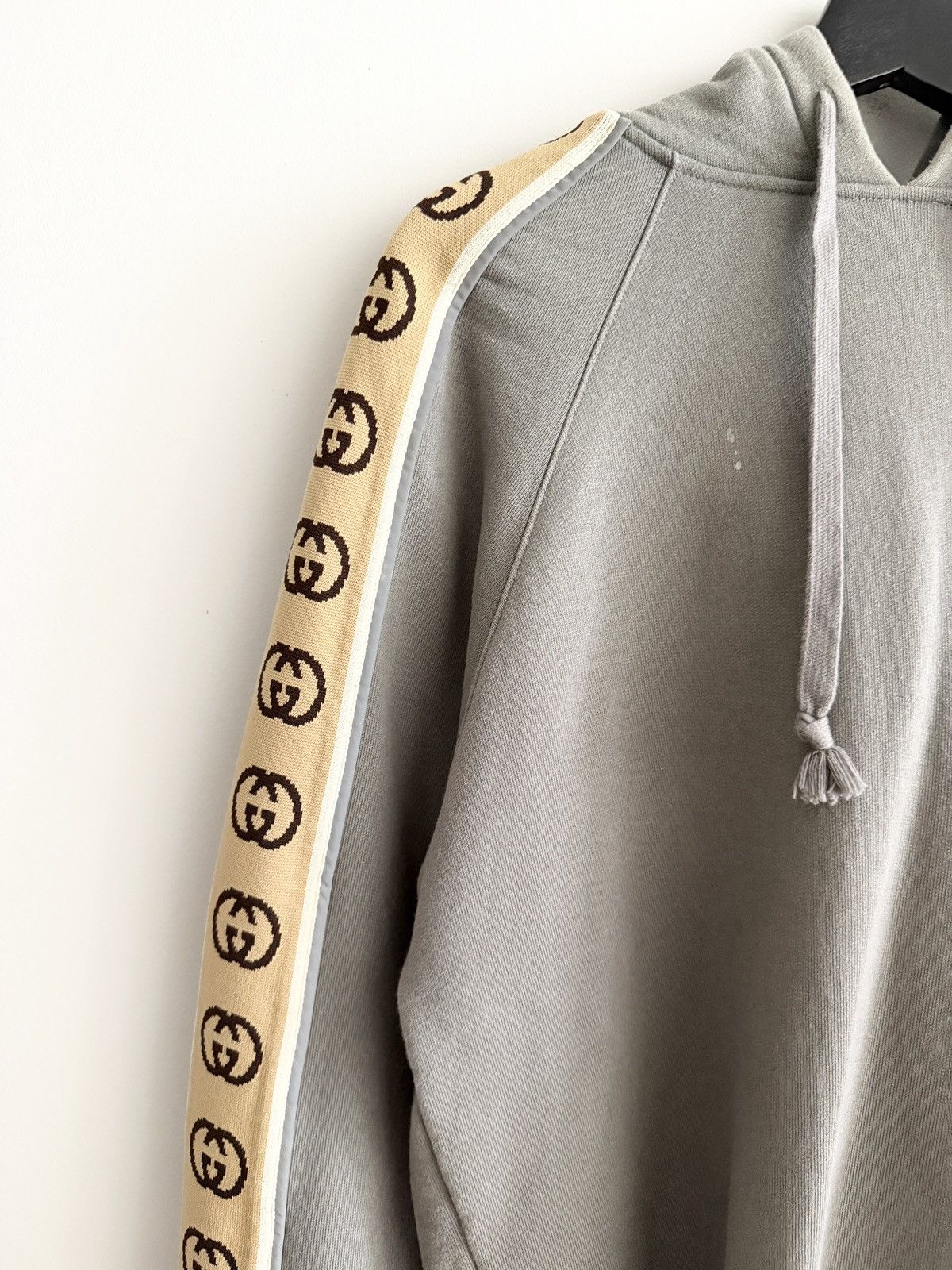 Gucci STEAL! Gucci Sleeve Logos Oversized Hoodie Size US S / EU 44-46 / 1 - 3 Thumbnail