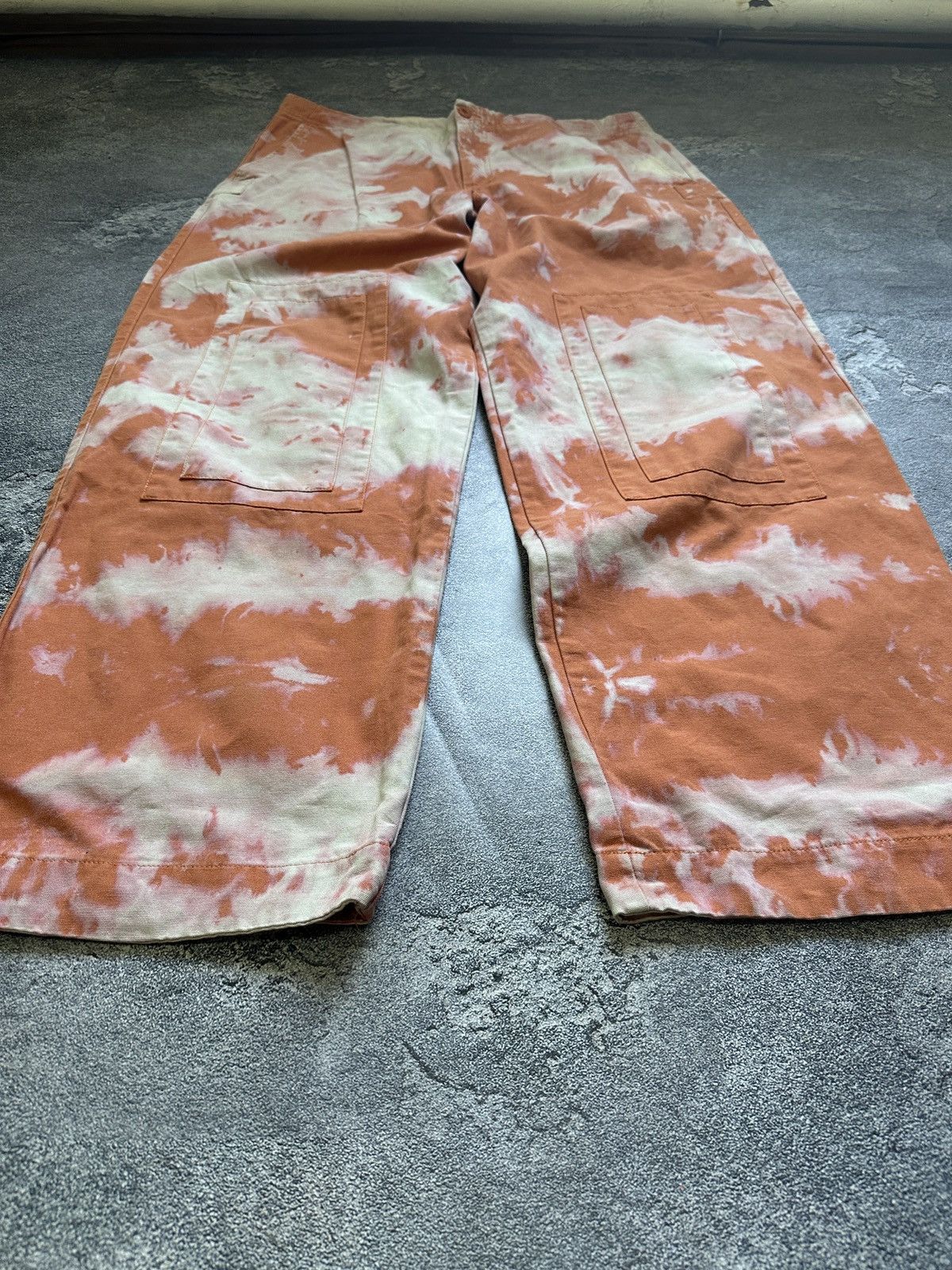 Timberland Vintage 90s Timberland Triple Knee Tie-Dye Baggy Pants 38 Size US 38 / EU 54 - 6 Thumbnail