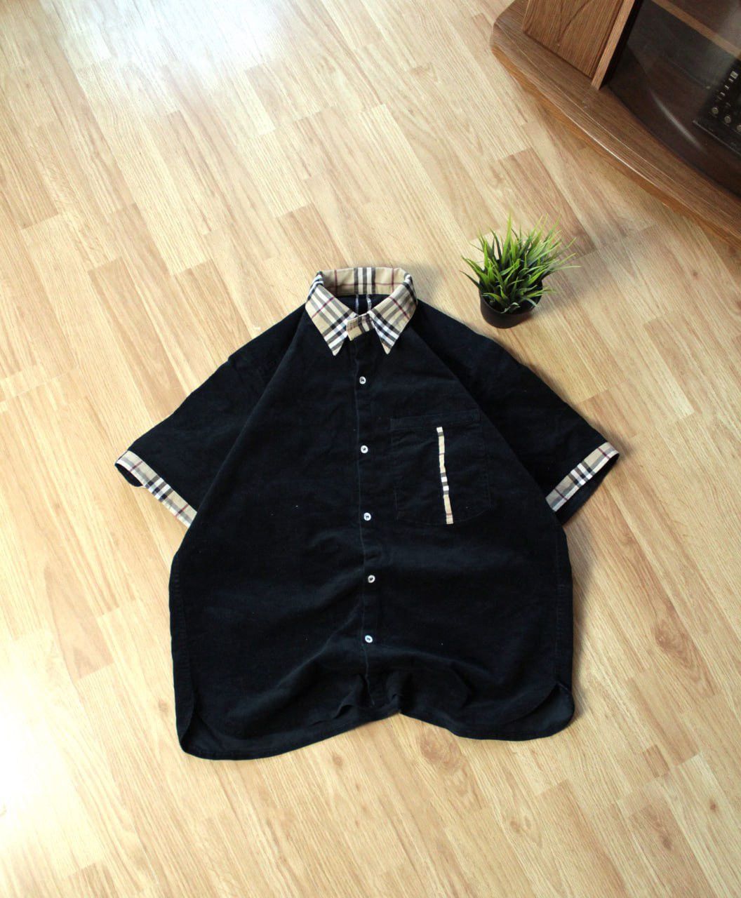 Japanese Brand × Vintage 🔥 Vintage Y2K Burberry Style Nova Check Keef Ralph Shirt Size US L / EU 52-54 / 3 - 2 Thumbnail
