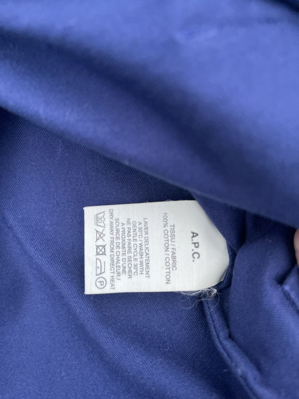 A.P.C. blue apc work jacket mens S Size US S / EU 44-46 / 1 - 3 Thumbnail
