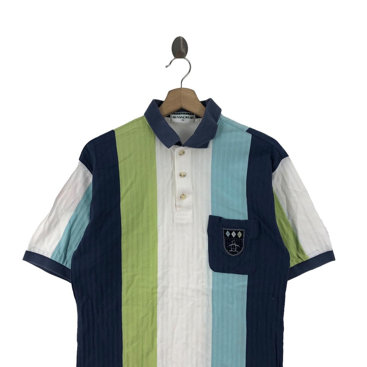 Grand Slam Vintage GRAND SLAM MUNSINGWEAR Polo Tee Shirt Striped Size US S / EU 44-46 / 1 - 3 Thumbnail