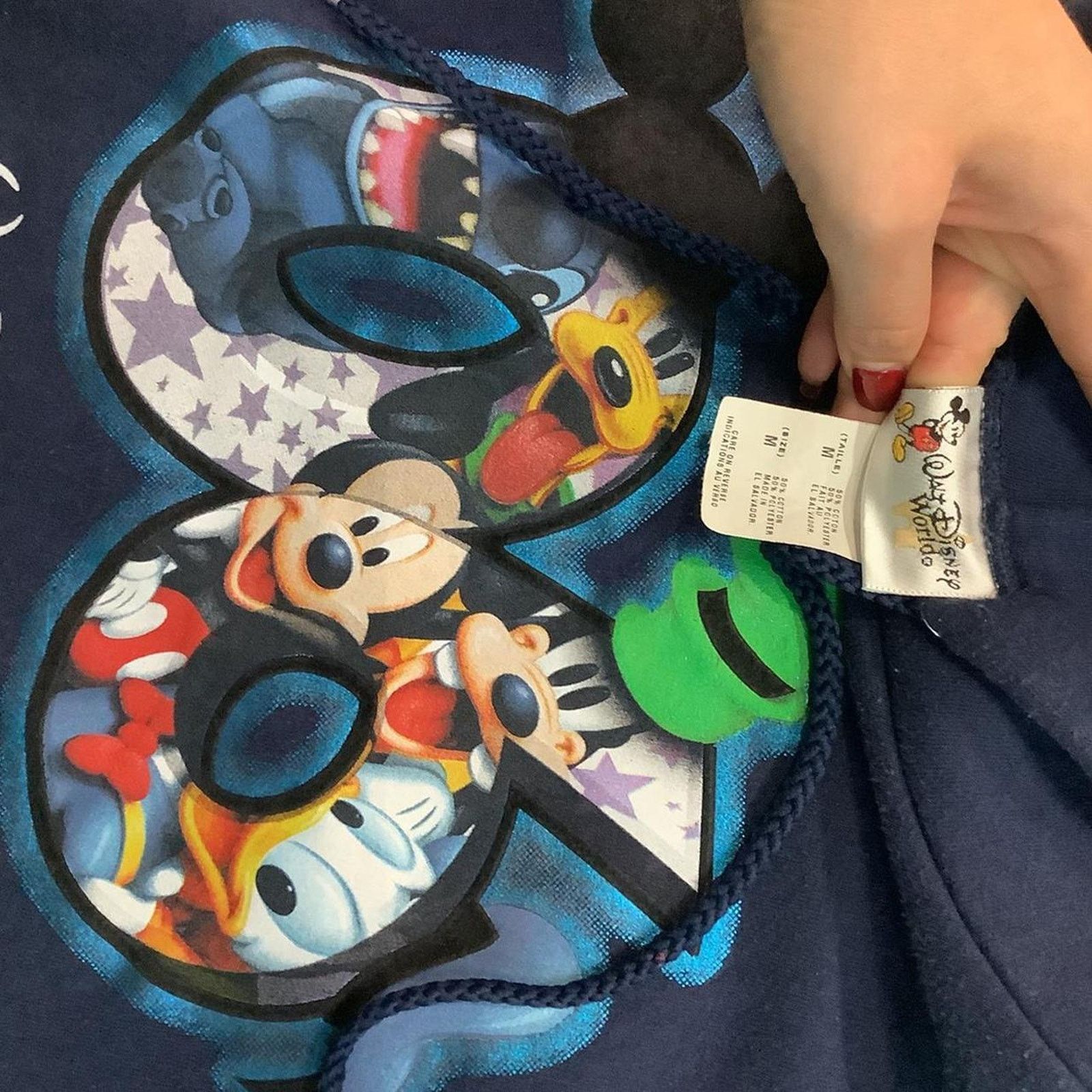 Disney 2006 Walt Disney Mickey mouse Sweatshirt Hoodie Size US M / EU 48-50 / 2 - 2 Thumbnail