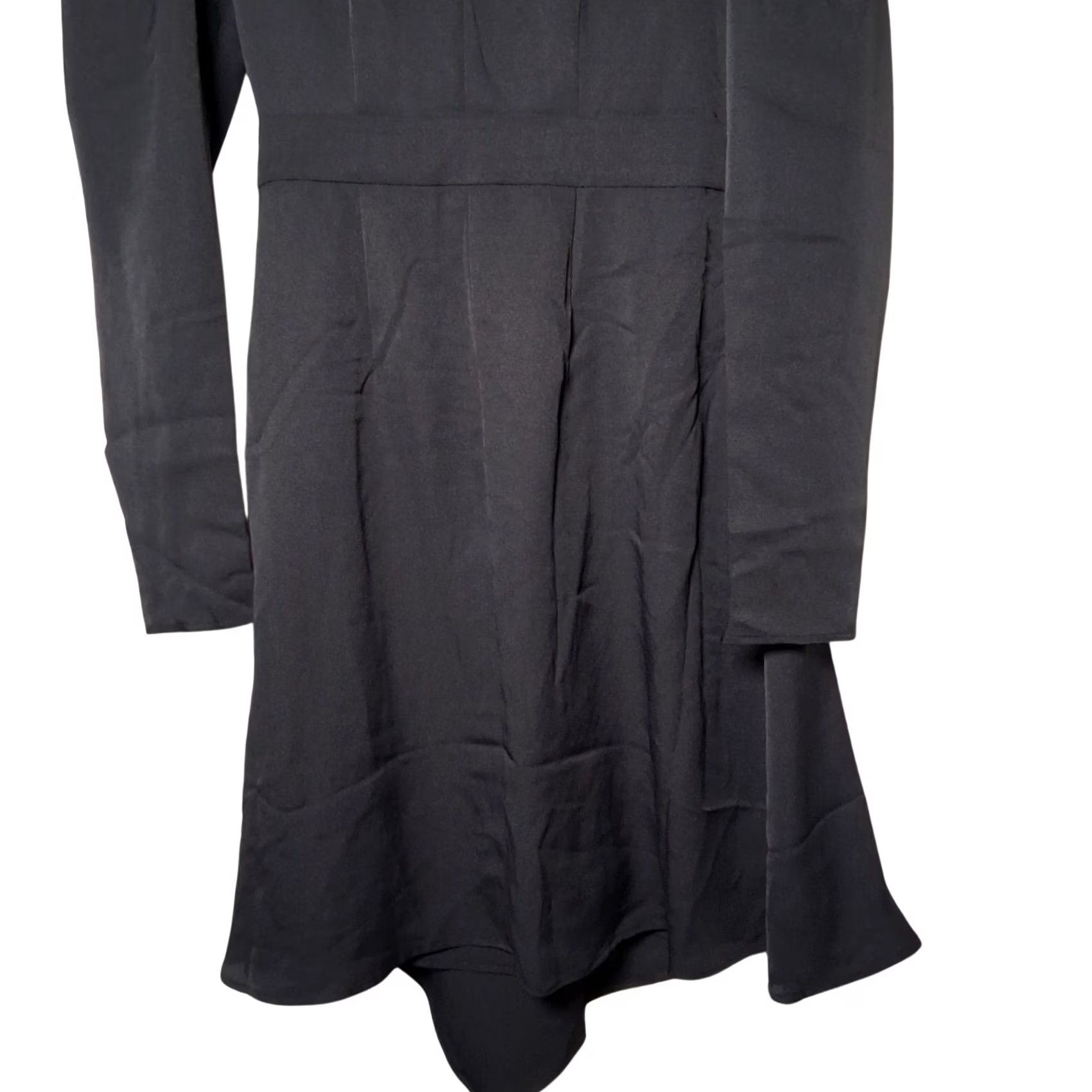 Express VINTAGE Express Dress Faux Wrap Black Long Sleeve XS Puff Sleeve Women Knit? Size XS / US 0-2 / IT 36-38 - 5 Thumbnail