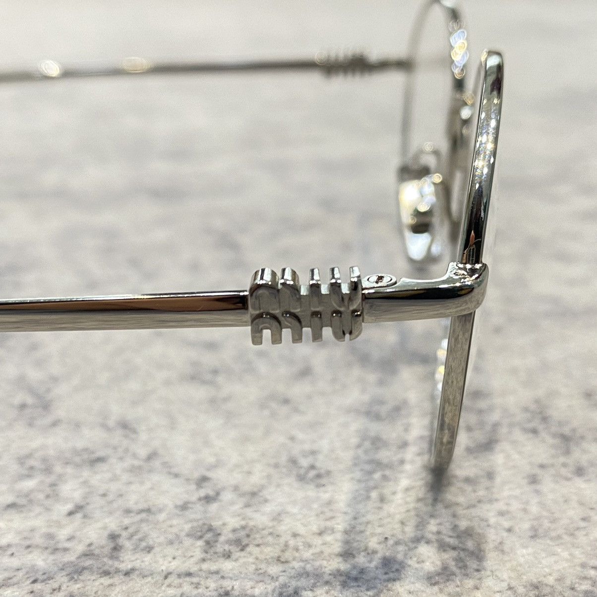 Miu Miu MIU MIU 0MU 52XV 1BC1O1 SILVER Size ONE SIZE - 3 Thumbnail