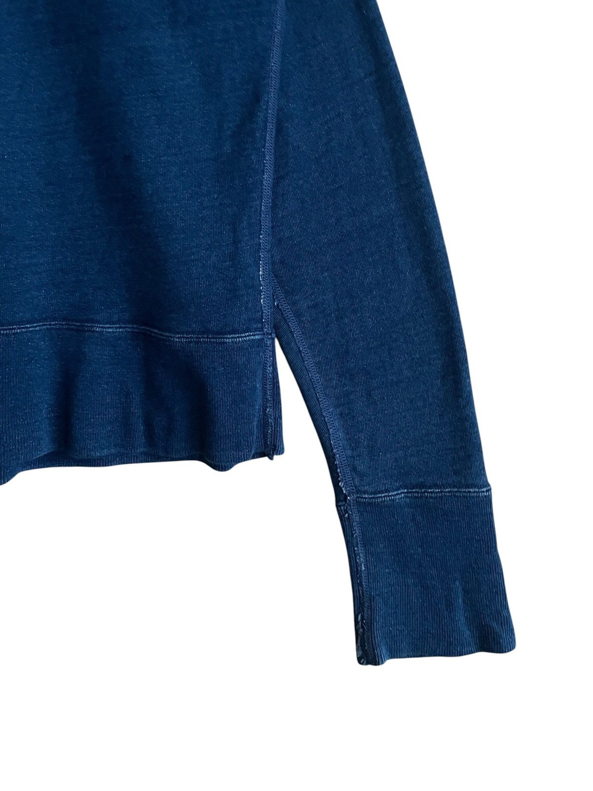 OMNIGOD Vintage Japanese Brand Omnigod Indigo Blue Sweatshirt 1990s Size US M / EU 48-50 / 2 - 6 Thumbnail