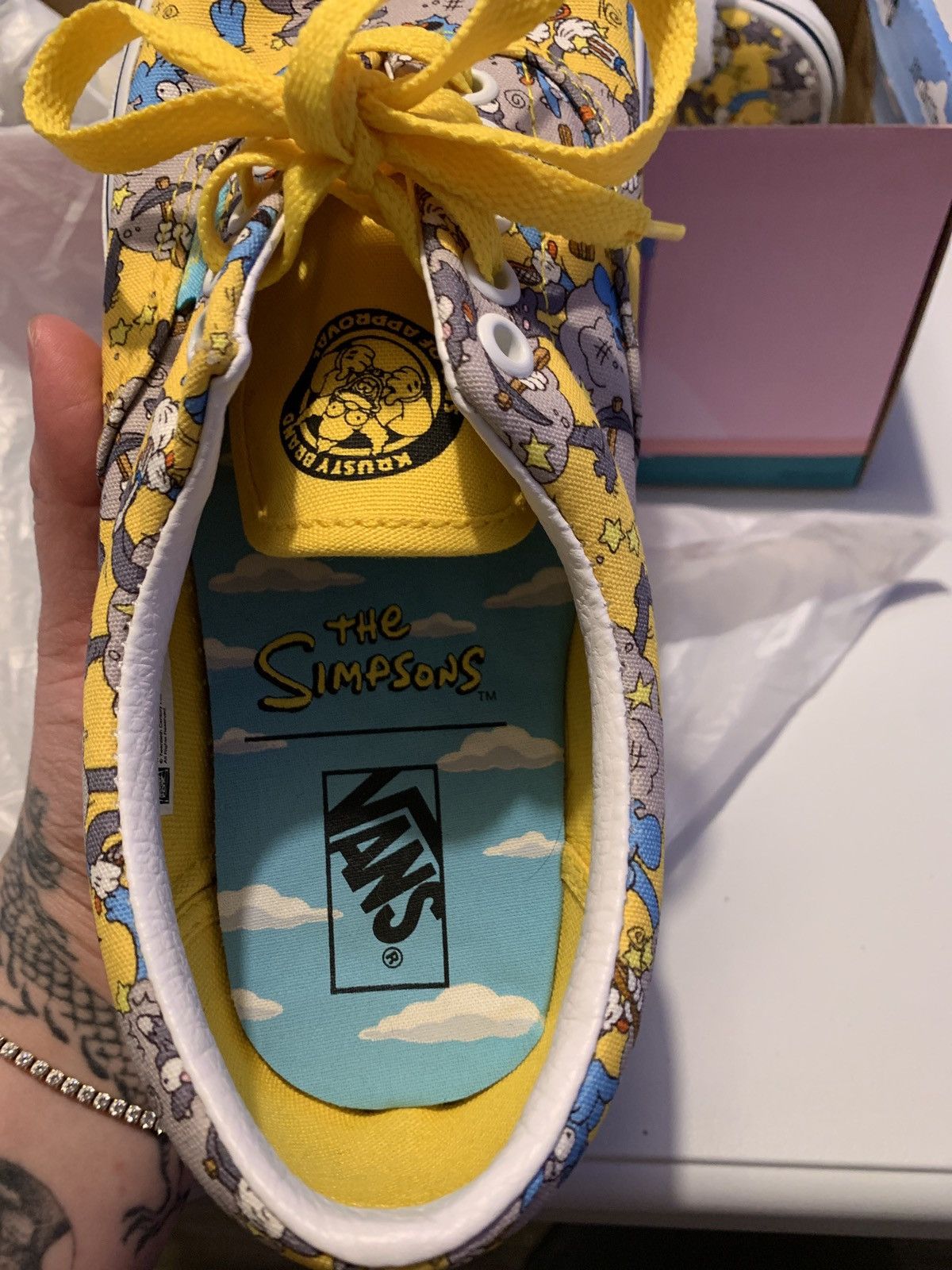 Vans Era The Simpsons Itchysctchy Size US 7.5 / EU 40-41 - 6 Thumbnail