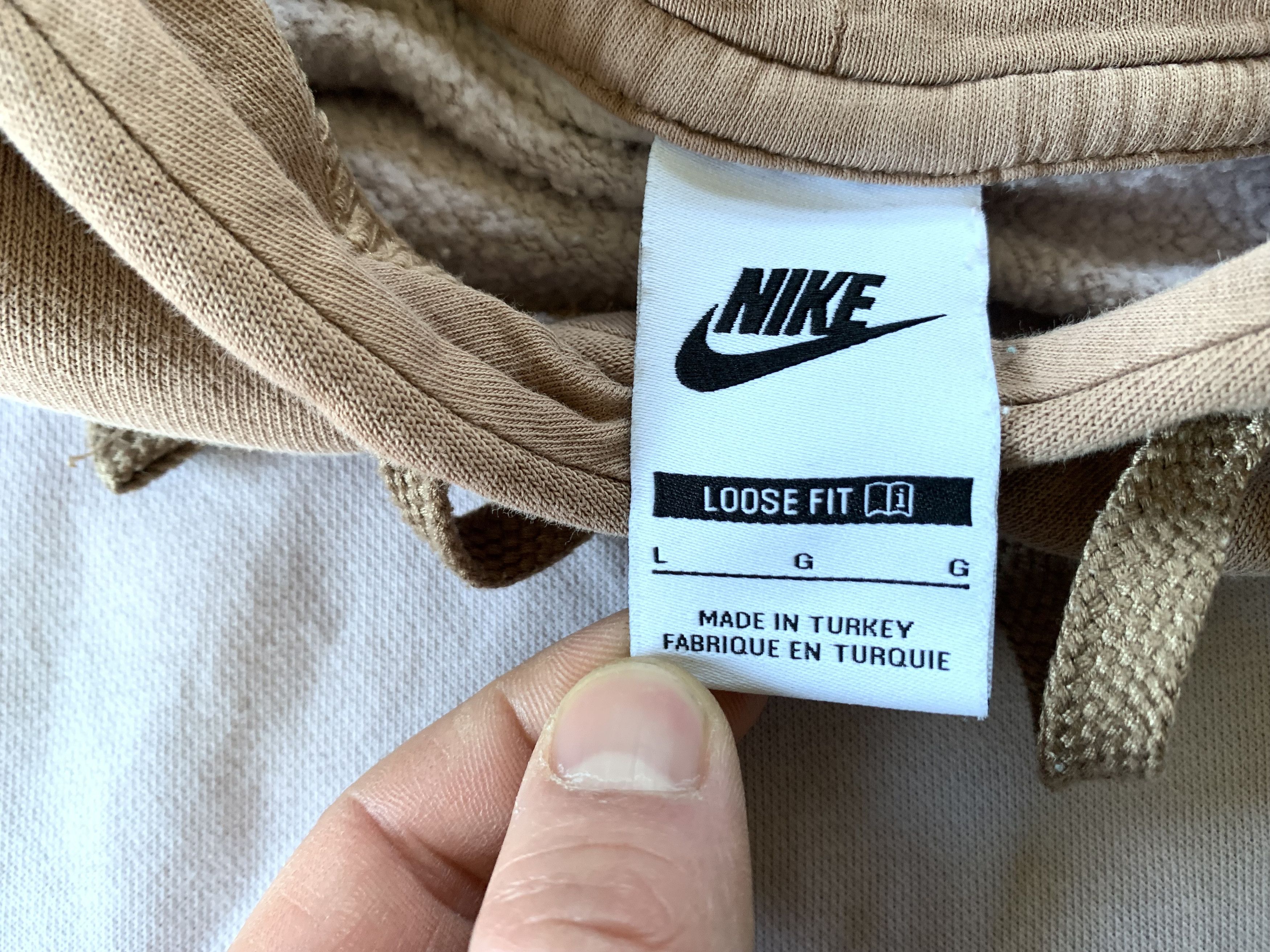 Nike Nike Cotton Centr Logo Hoodie Size US L / EU 52-54 / 3 - 5 Thumbnail