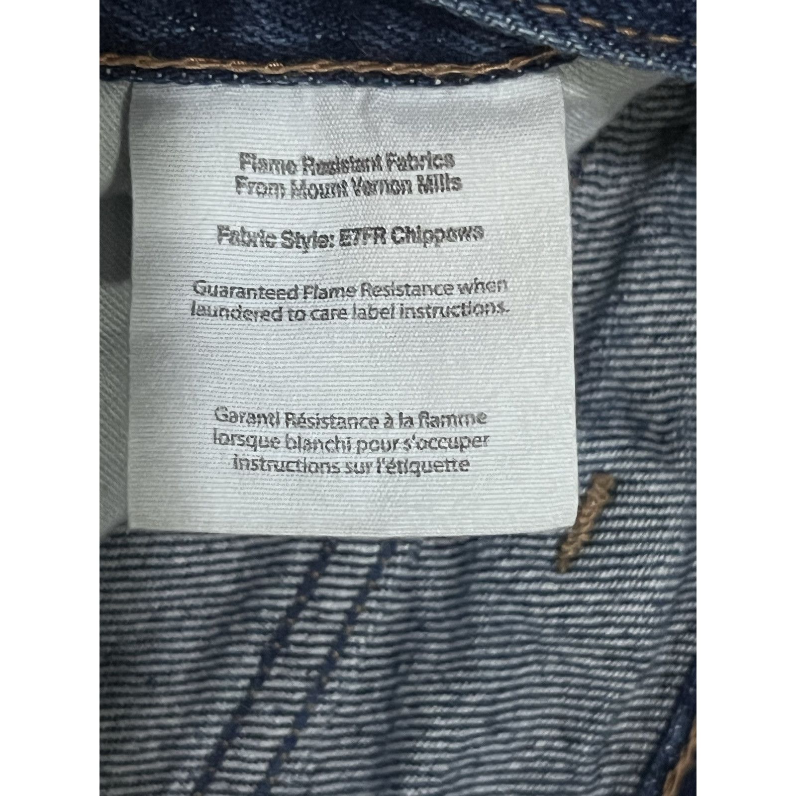 Carhartt Carhartt FR 2112 NFPA CAT2 Demin Jean Blue Cotton Size 38x32 Size US 38 / EU 54 - 5 Thumbnail