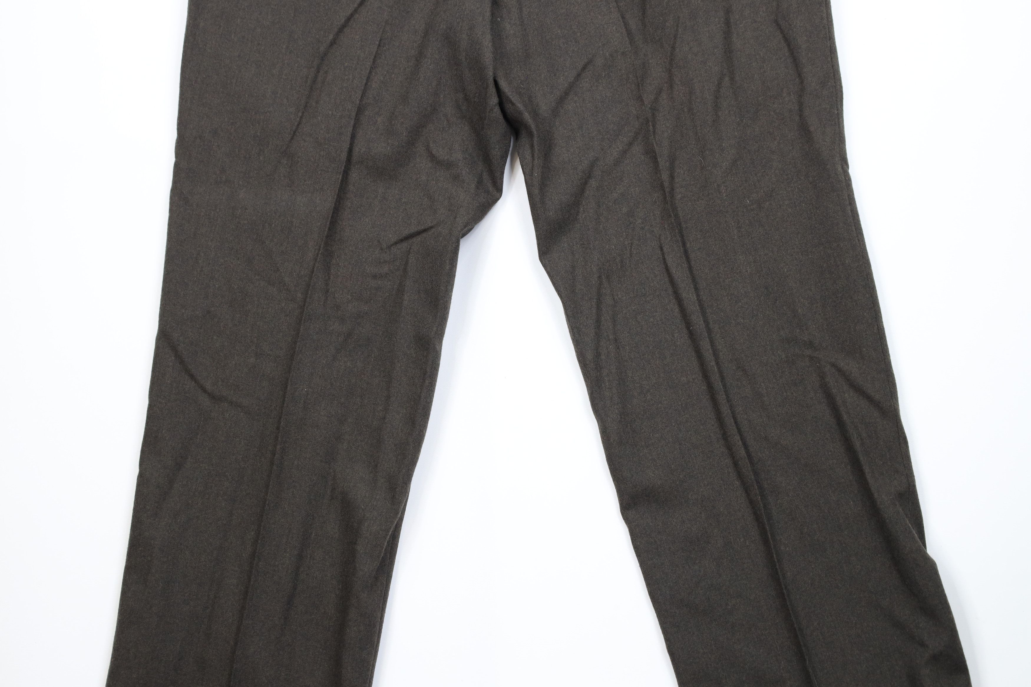 Vintage Vintage 90s Streetwear Heavyweight Wool Wide Leg Chino Pants Size US 36 / EU 52 - 10 Thumbnail
