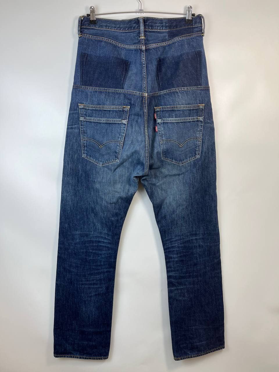Levi's LEVI'S VINTAGE PATCHWORK DENIM JEANS BUTTON FLY BLUE Size L Size US 32 / EU 48 - 7 Thumbnail
