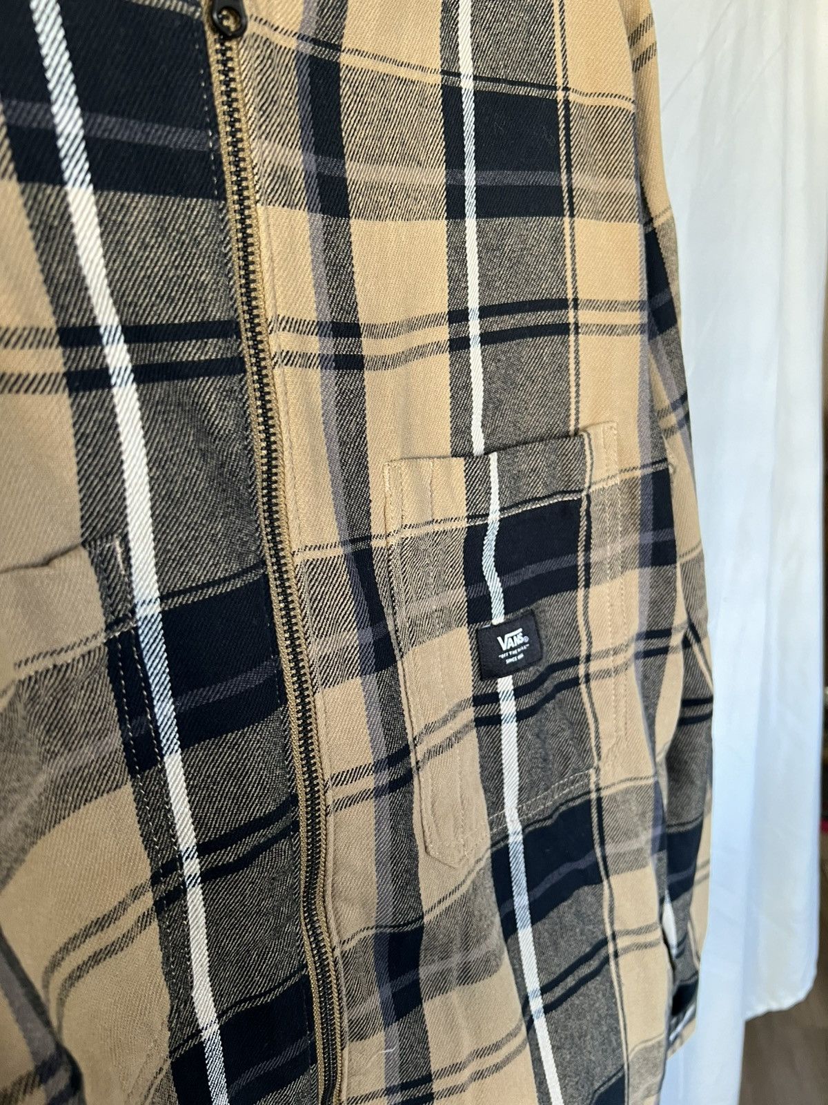 Vans Vans Long Sleeve Ayer Flannel Woven Plaid Shirt Size US L / EU 52-54 / 3 - 5 Thumbnail