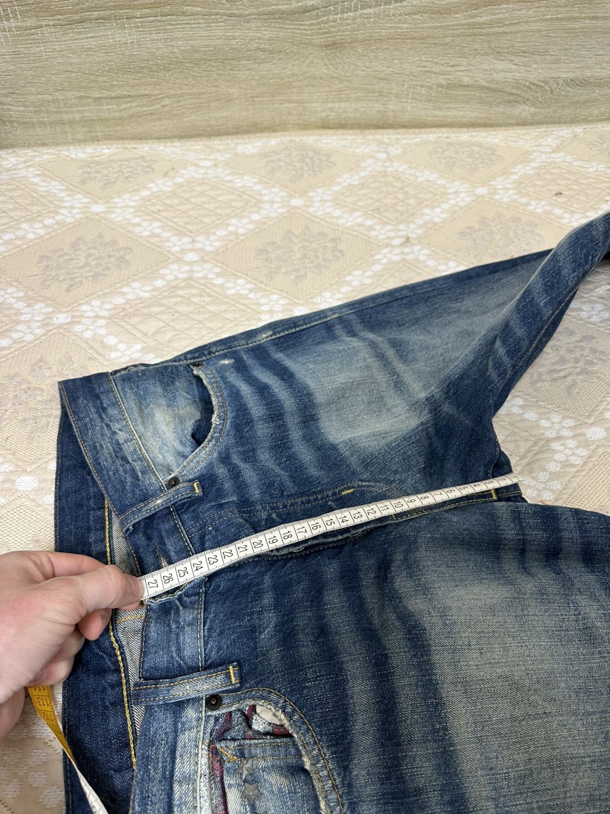 Denim & Supply Ralph Lauren 🔥 FW14 Denim Supply Ralph Lauren Distressed Denim Jeans Pant Size US 33 - 14 Thumbnail